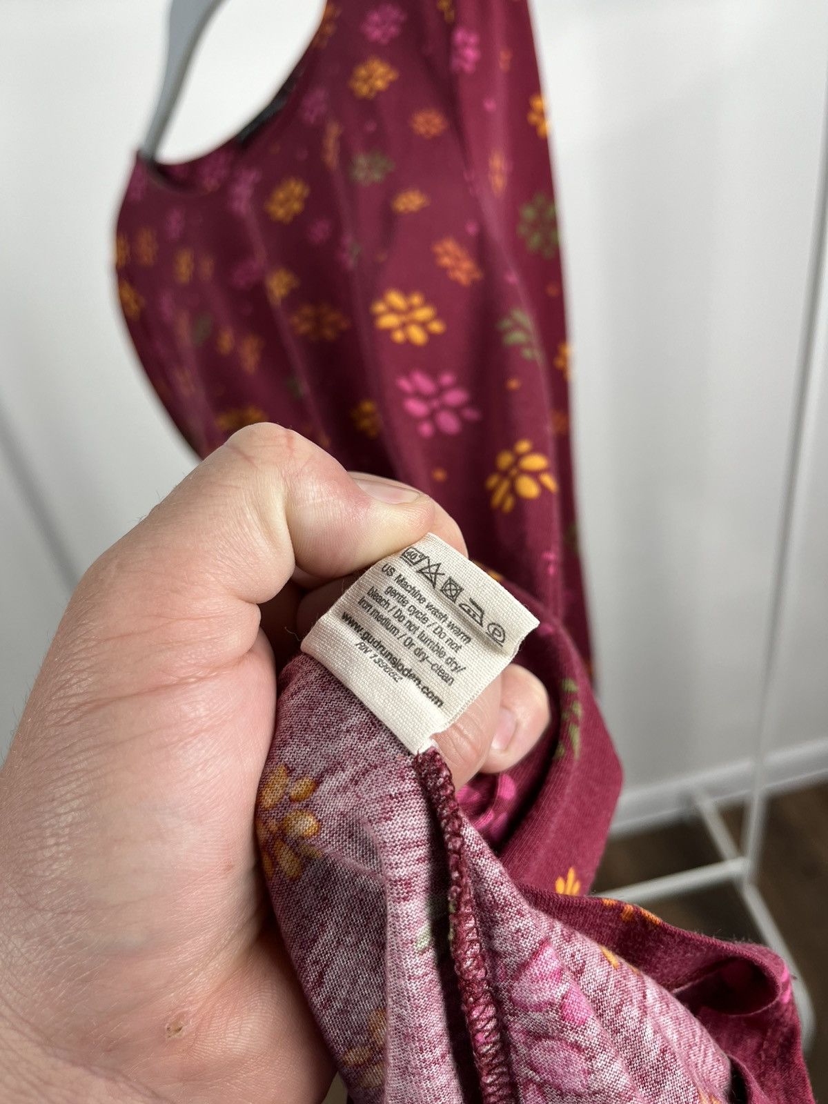 Gudrun Sjoden Gudrun Sjoden Floral Long Sleeve Tunic Top M Organic Cotton Size M / US 6-8 / IT 42-44 - 7 Thumbnail