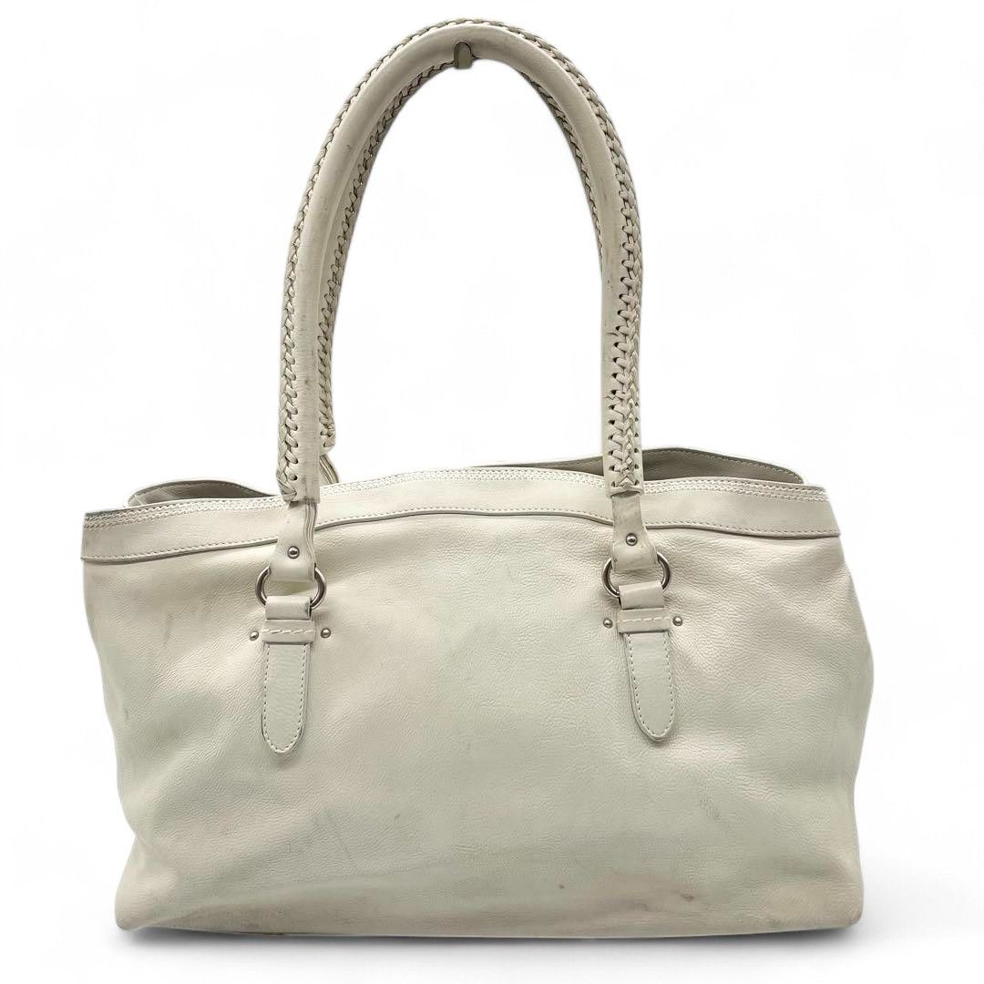Dior Dior - Leather Vintage Handbag Shoulder Bag Plate White Size ONE SIZE - 3 Thumbnail