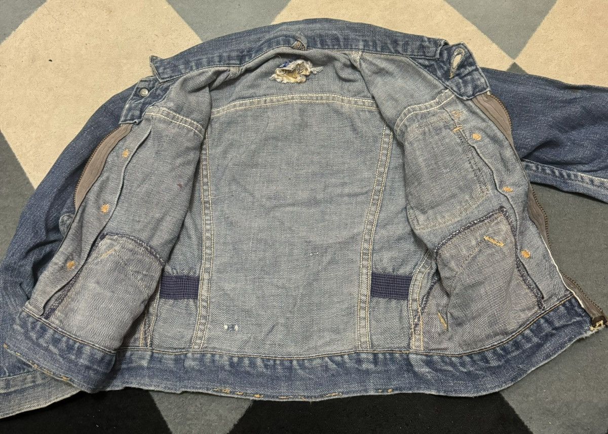 Vintage TRUE VINTAGE WRANGLER BLUE BELL JACKET 50s USA KIDS Size US XXS / EU 40 - 9 Thumbnail