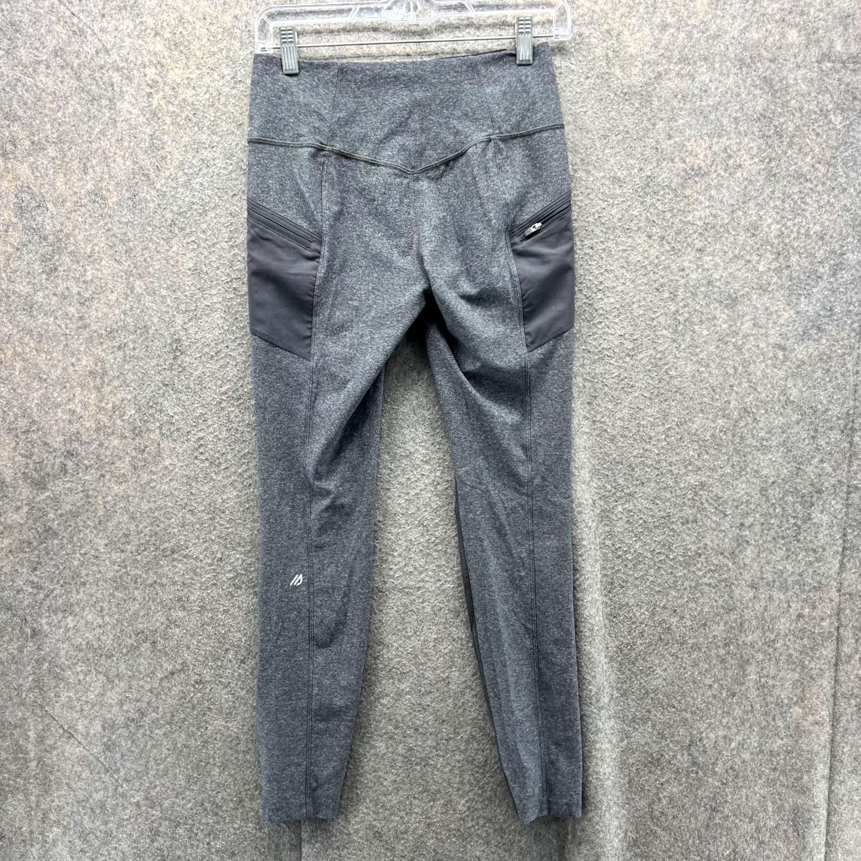Eddie Bauer Eddie Bauer Pants Women XS Gray Athletic Training Polyester Legging Slim Knit Inseam 26in Pockets Size 26" / US 2 / IT 38 - 5 Thumbnail