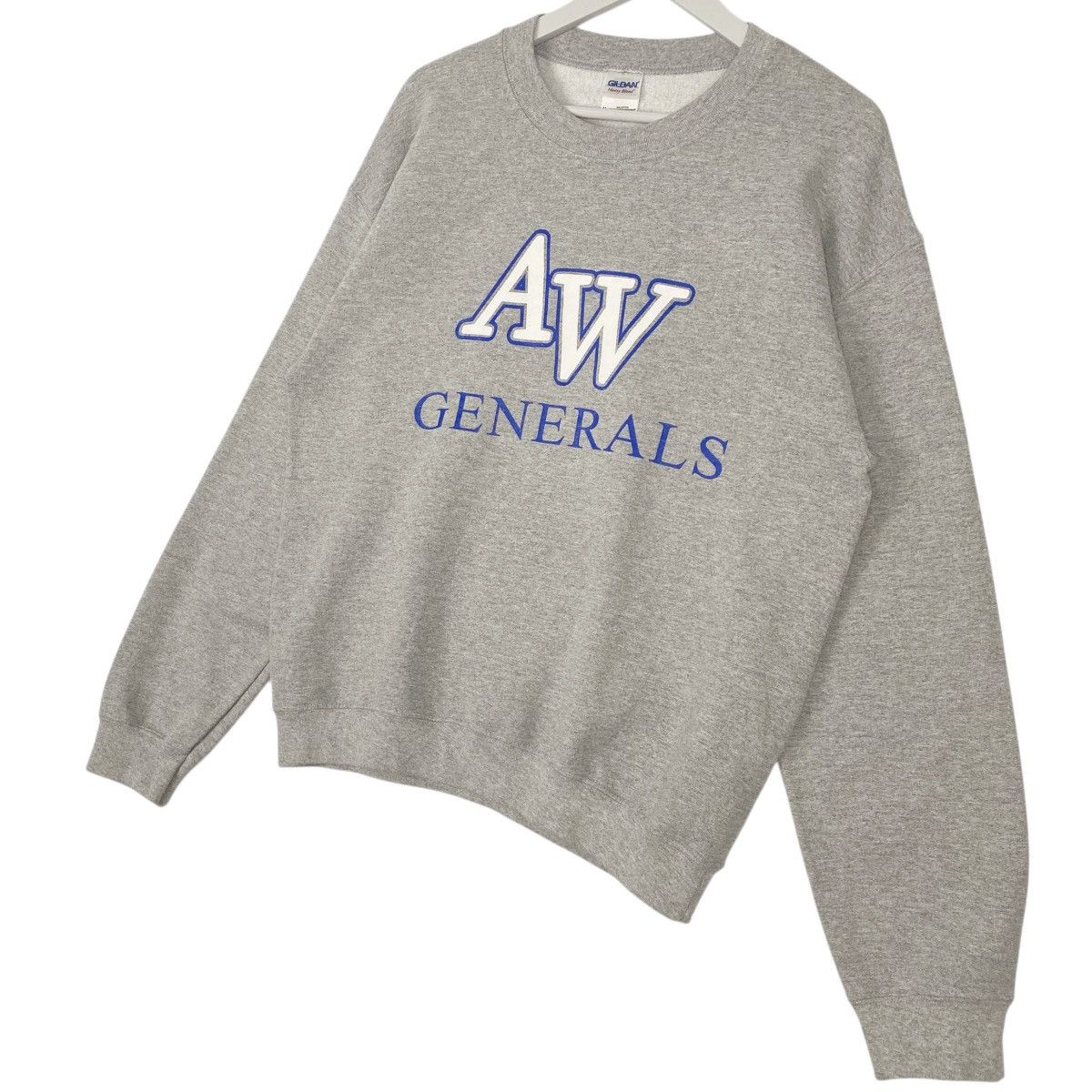 Other Vintage AW Generals Sweatshirt Crewneck Big Logo Grey Size US M / EU 48-50 / 2 - 2 Thumbnail