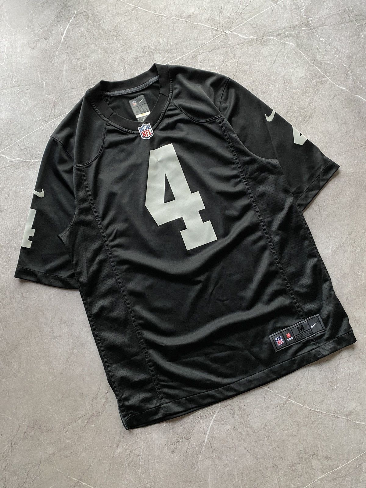 Nike Nike Las Vegas Raiders Derek Carr #4 Jersey NFL On Field Size US M / EU 48-50 / 2 - 1 Thumbnail