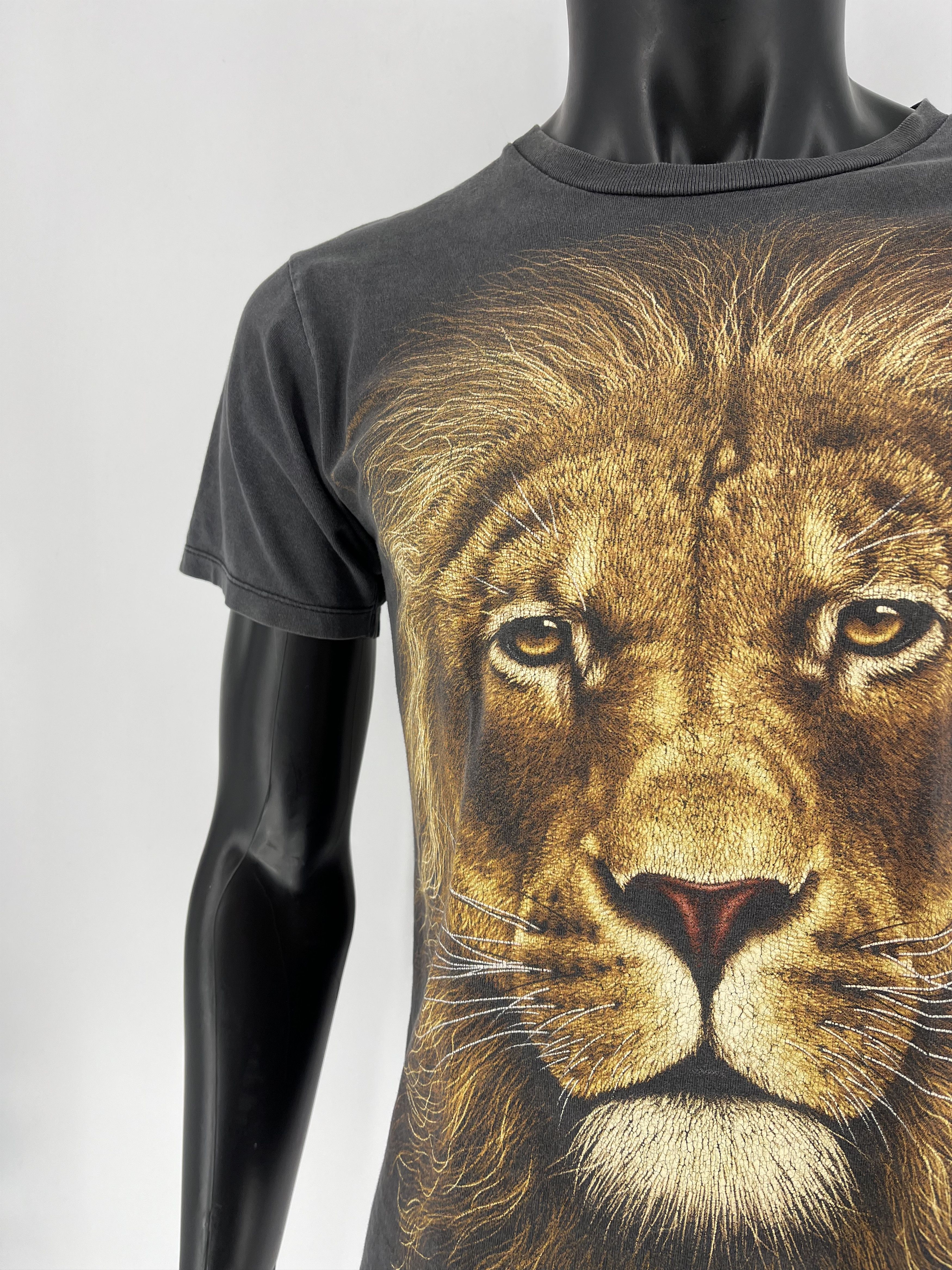 Vintage Vintage Y2K 90s Tiger Face Boxy Graphic Tee Size US S / EU 44-46 / 1 - 6 Thumbnail