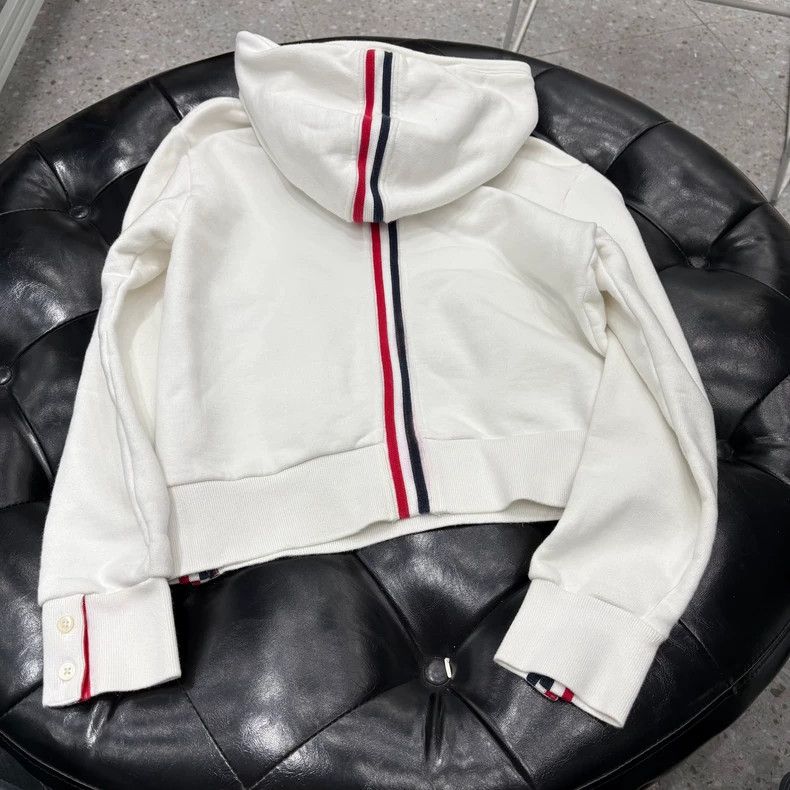 Thom Browne Thom Browne Color striped hooded jacket Size US XS / EU 42 / 0 - 2 Thumbnail