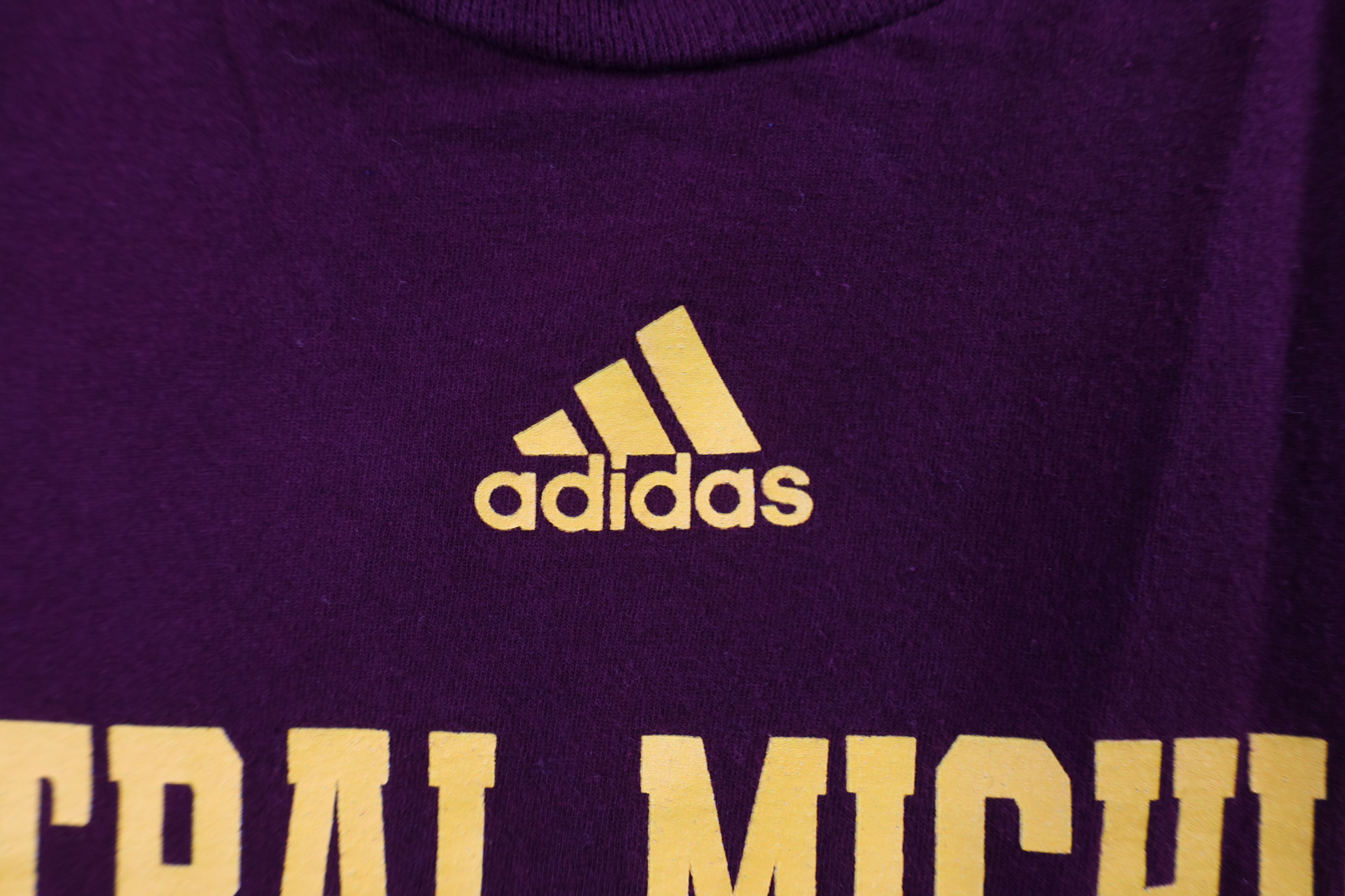 Adidas Adidas Central Michigan University Lacrosse T-Shirt Cotton Size US XL / EU 56 / 4 - 5 Thumbnail