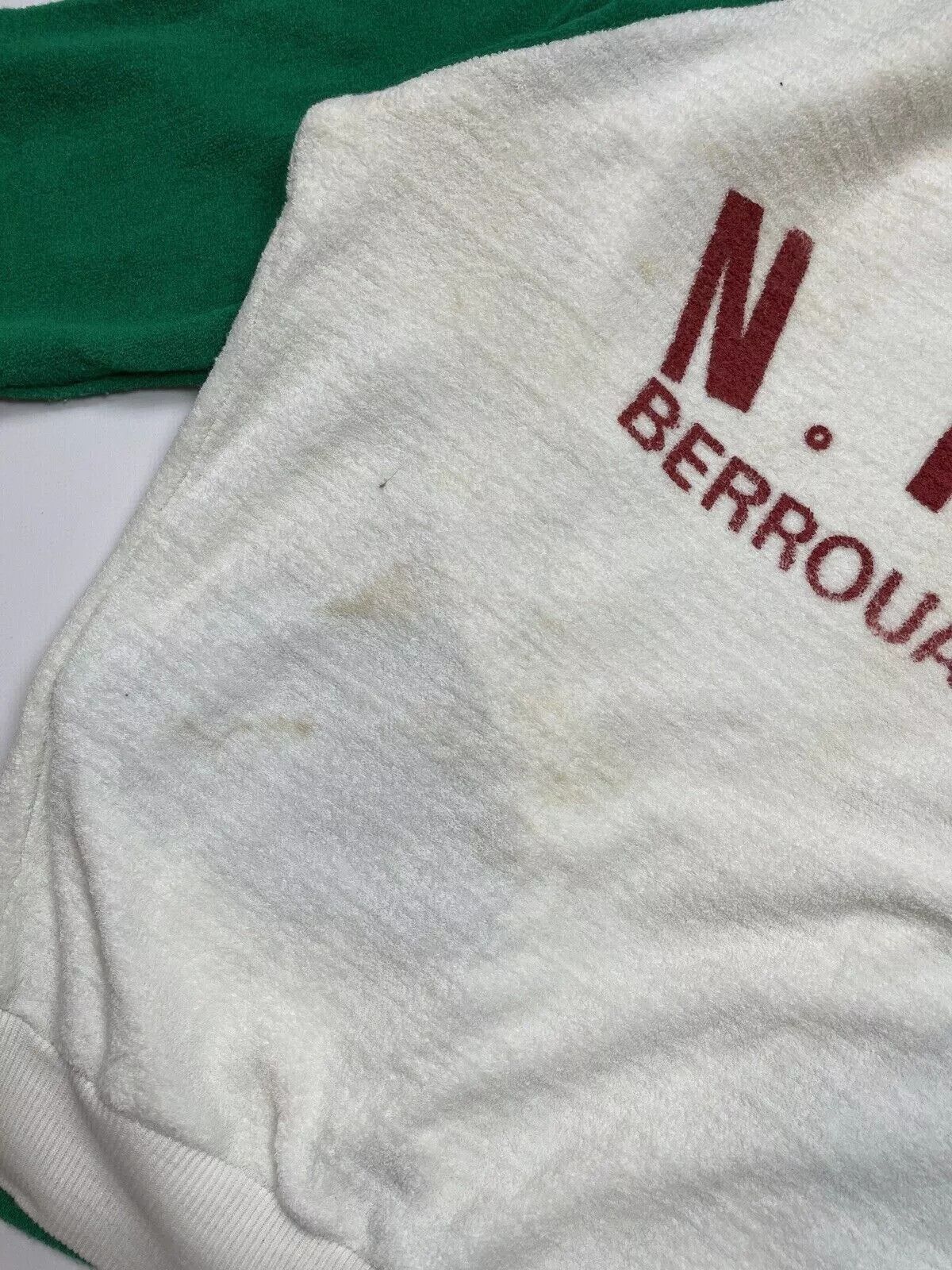 Vintage VINTAGE N.R.B BERROUAGHIA ES 1980s ALGERIA JACKET SOCCER Size US M / EU 48-50 / 2 - 10 Thumbnail