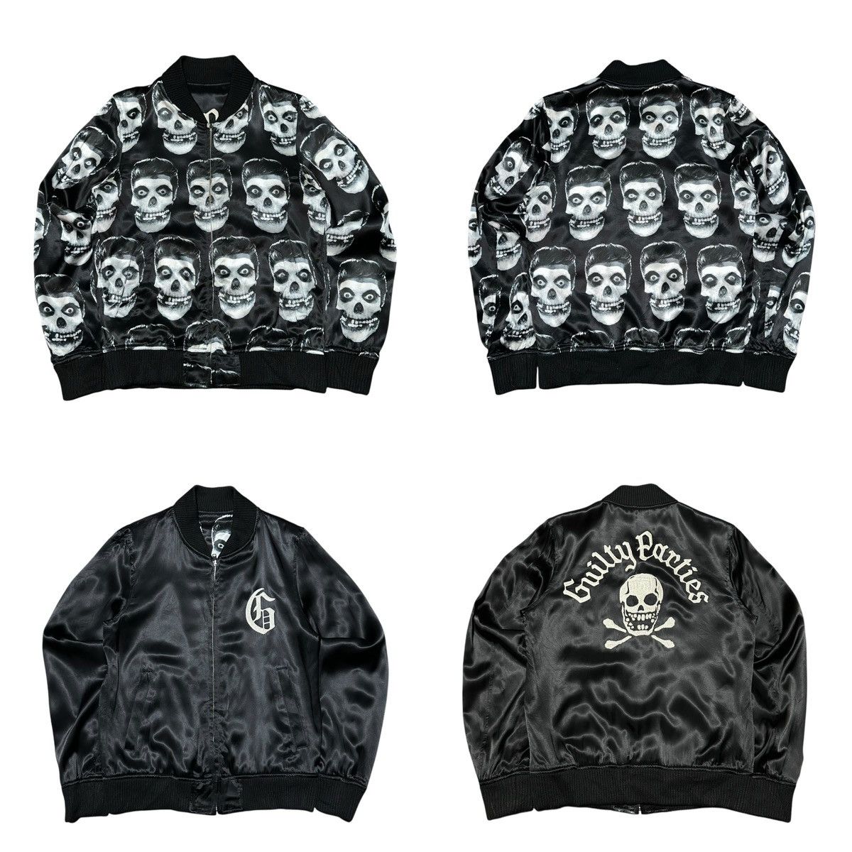 Wacko Maria SS13 Reversible Satin Bomber Jacket Size S / US 4 / IT 40 - 1 Thumbnail