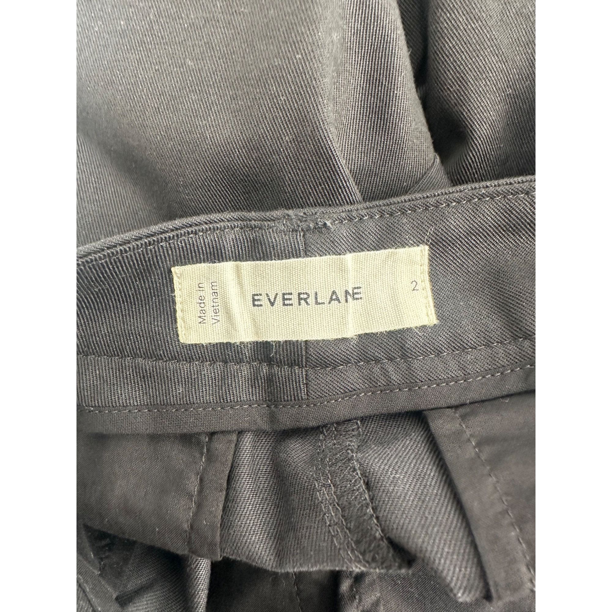 Everlane Everlane Trousers - Black Cropped Straight Leg NWT - Size 2 Size 26" / US 2 / IT 38 - 5 Thumbnail
