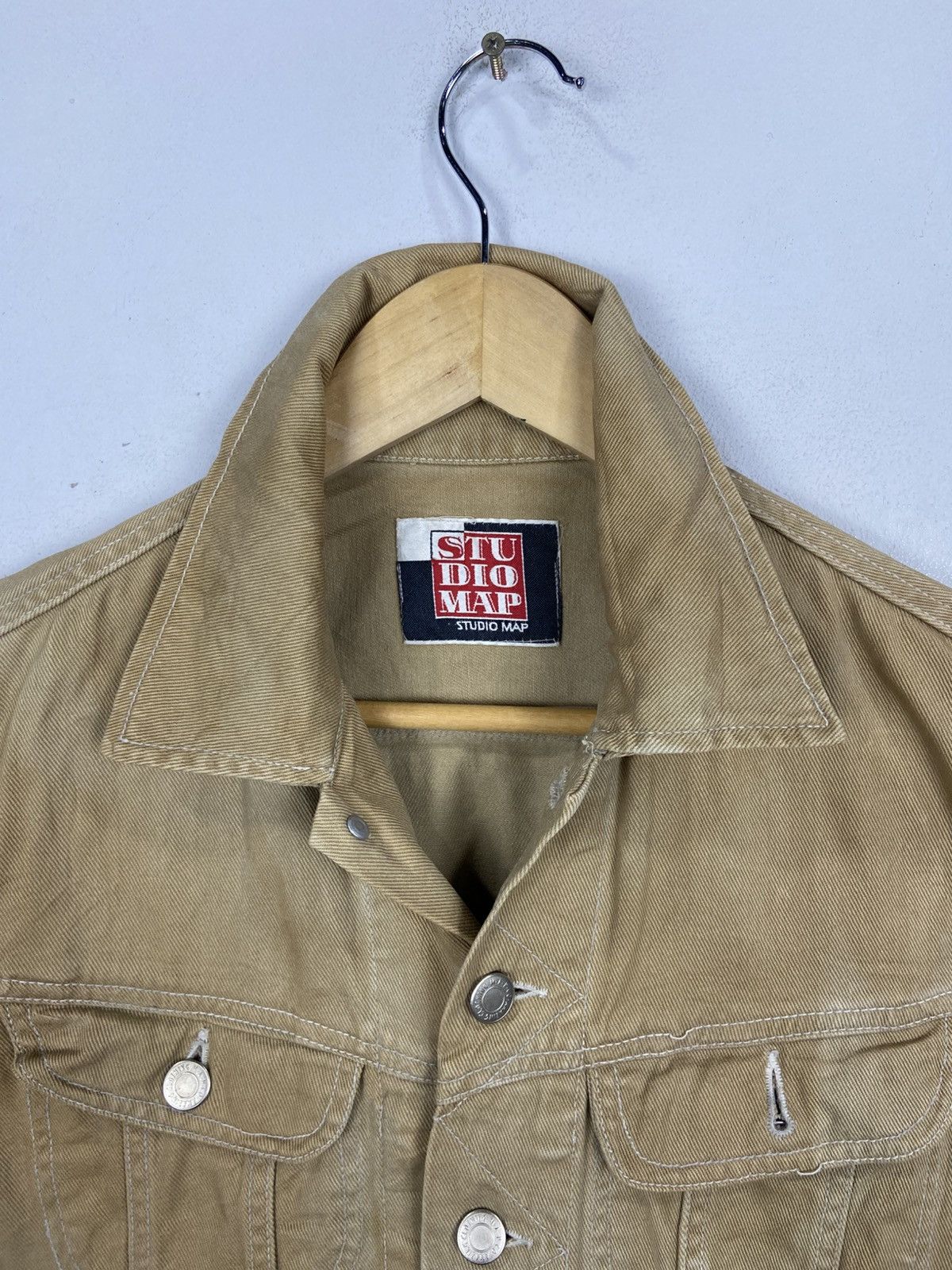 Japanese Brand × Other × Vintage STUDIO MAPS STYLISH VEST Size US M / EU 48-50 / 2 - 4 Thumbnail