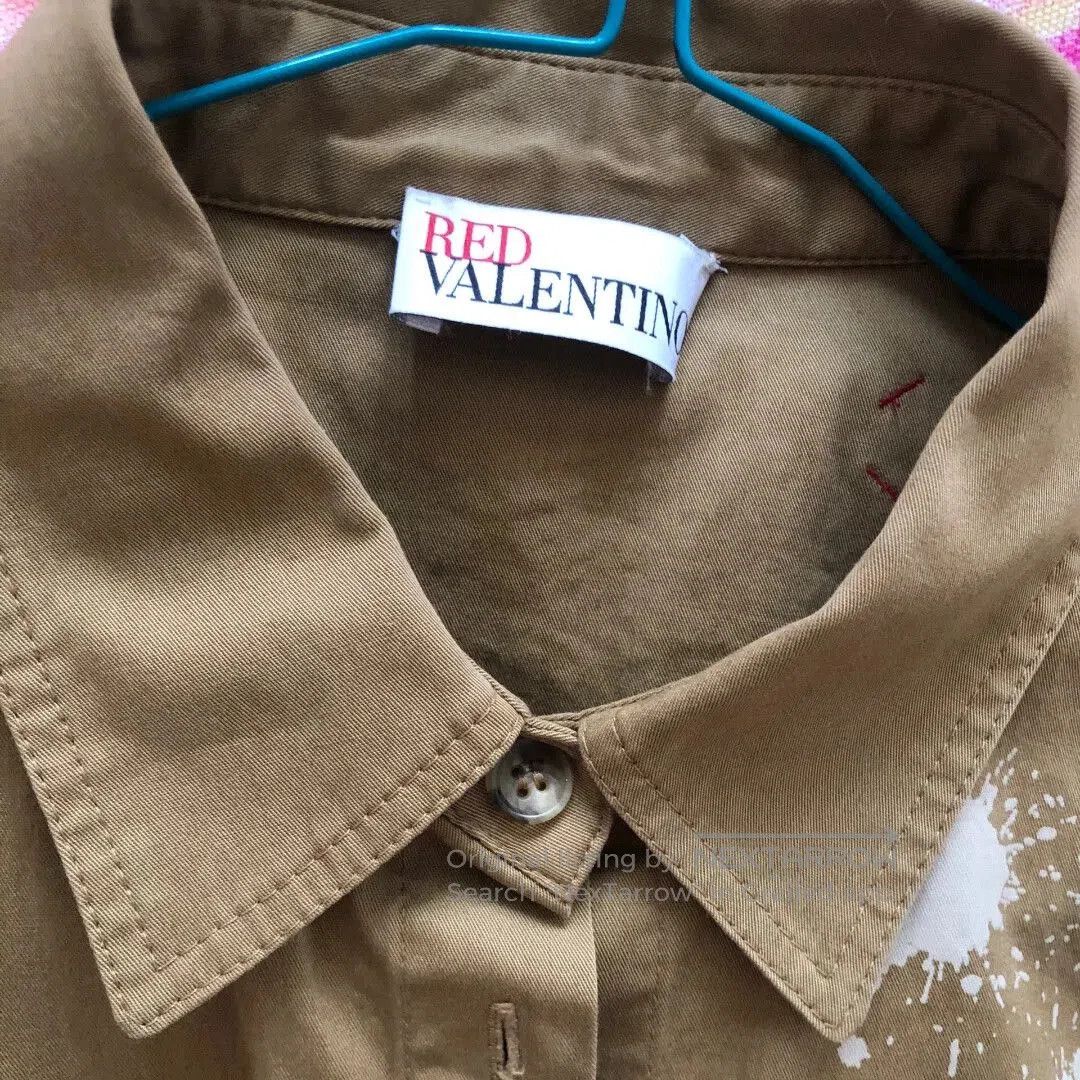 Valentino Redvalentino Beige Printed Dress . Size US S / EU 44-46 / 1 - 3 Thumbnail