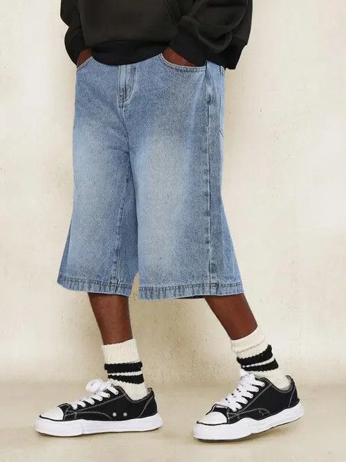 Jean Momoko x Yuri DENIM Jorts shorts jeans vintage Y2k Size US 32 / EU 48 - 2 Thumbnail