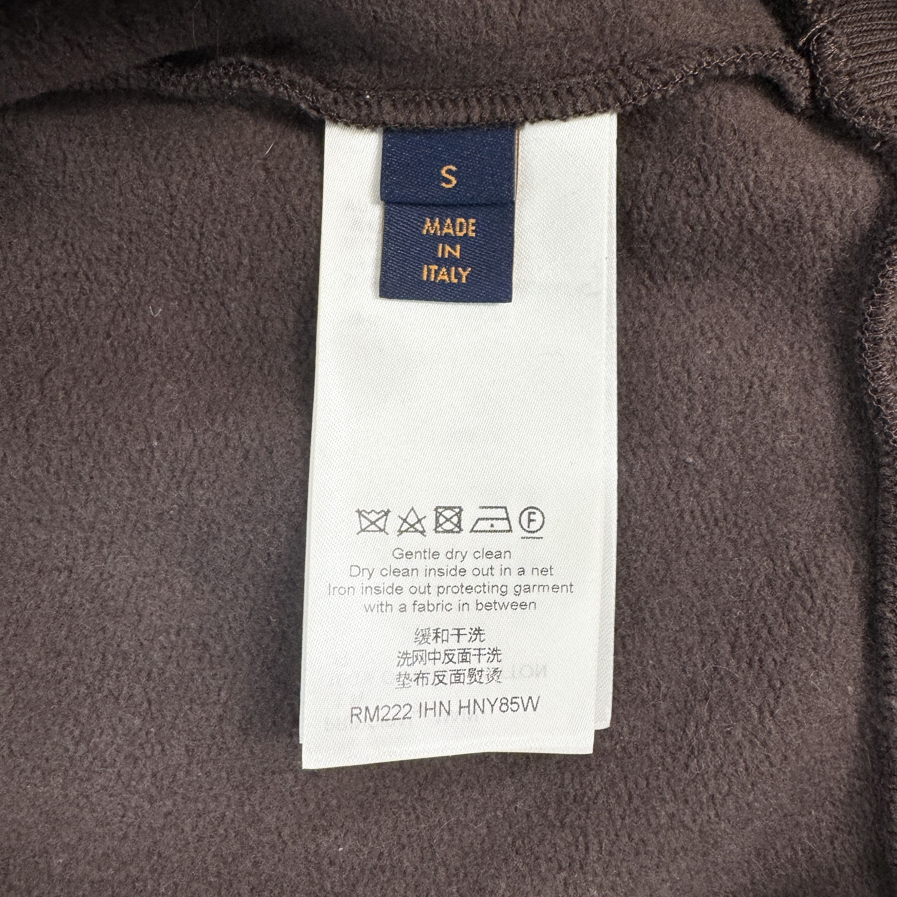 Louis Vuitton Louis Vuitton 1AAGPH Bee Patched Hoodie In Brown RRP £1265 Size US S / EU 44-46 / 1 - 10 Thumbnail