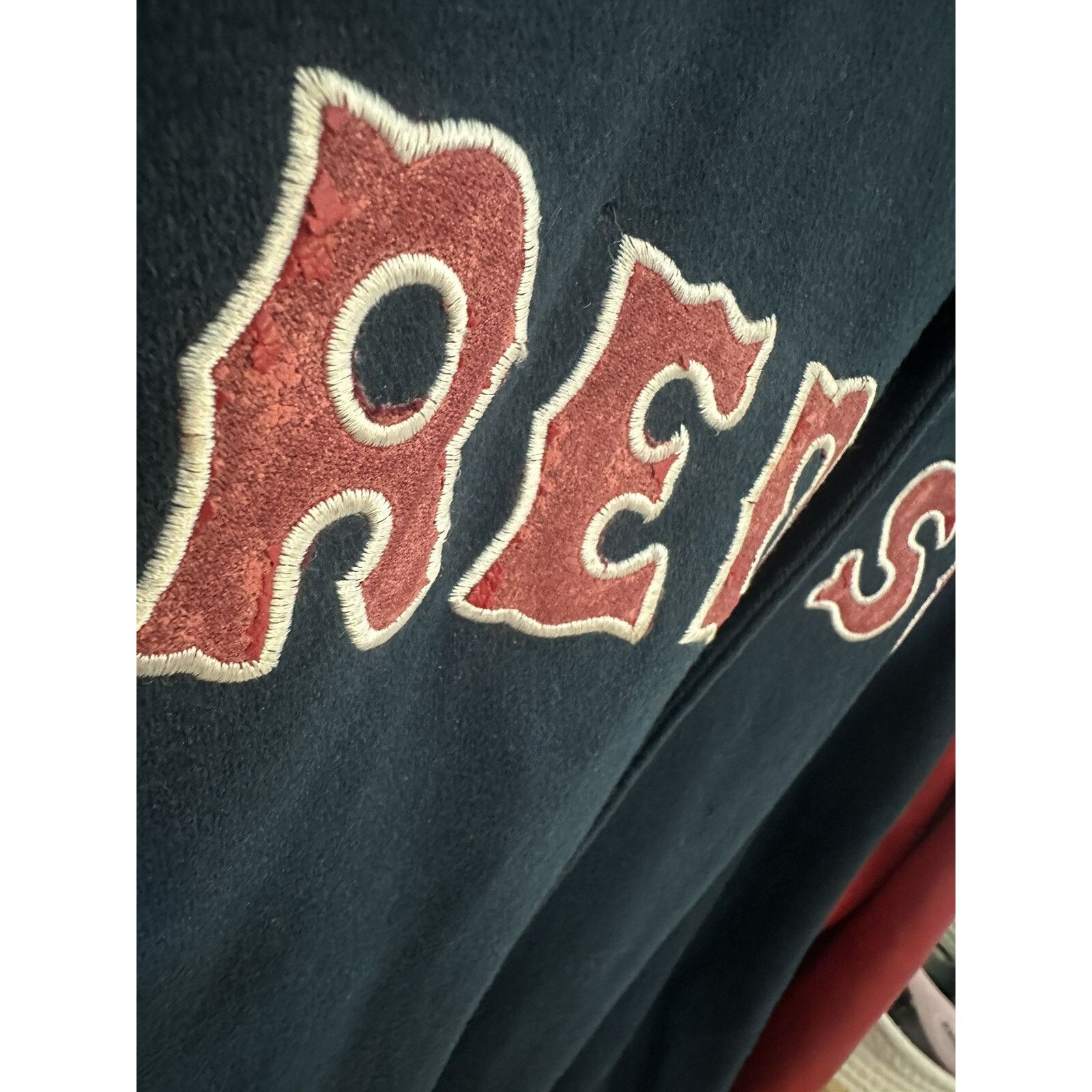 G-III Boston Red Sox Jacket MLB Baseball Varsity Vintage Leather Size US L / EU 52-54 / 3 - 3 Thumbnail