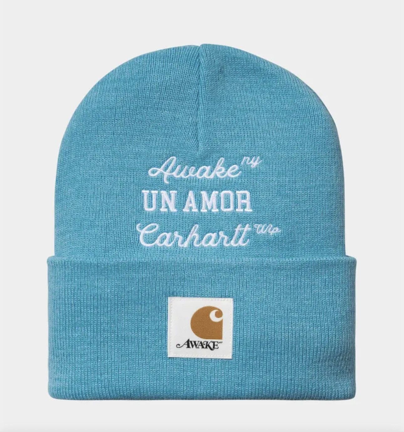 Awake NY × Carhartt Awake x Carhartt Un Amor Beanie Size ONE SIZE - 1 Thumbnail
