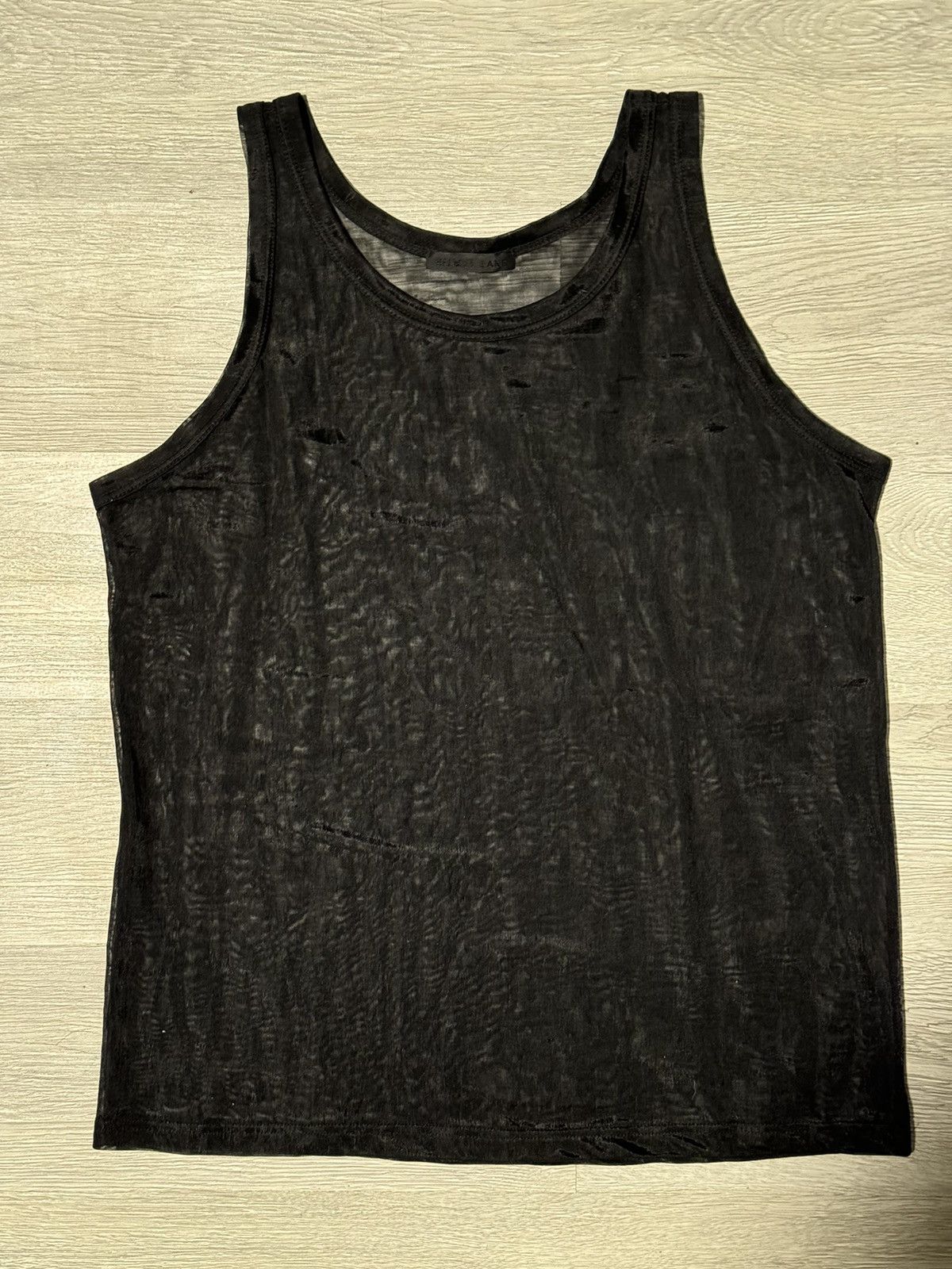 Helmut Lang Helmut Lang 90s Mesh Tanktop Size US S / EU 44-46 / 1 - 4 Thumbnail