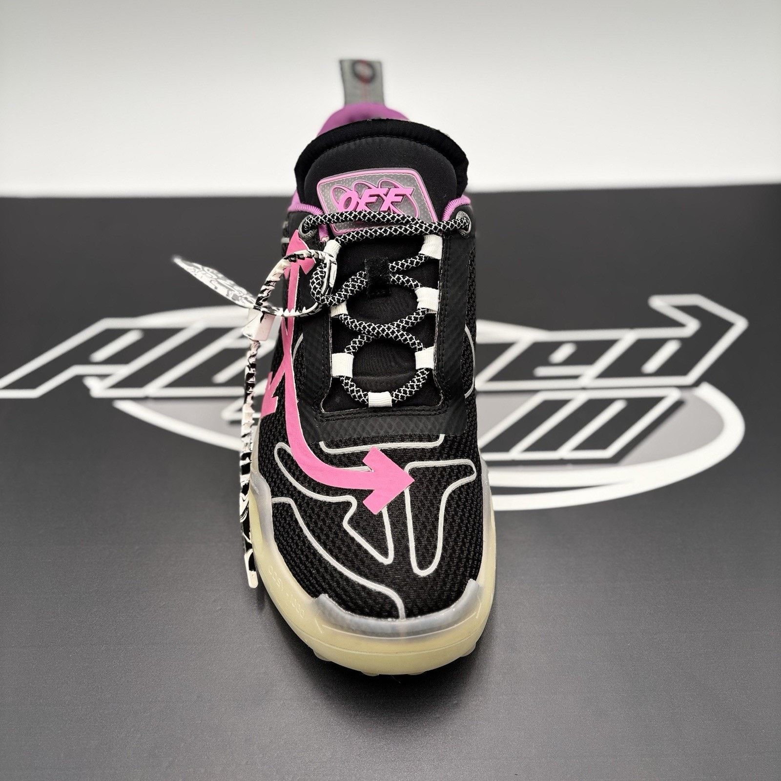 Off-White Off-White Odsy-1000 ' Transparent Fuchsia ' | SUPER CLEAN! Size US 9 / EU 42 - 6 Thumbnail