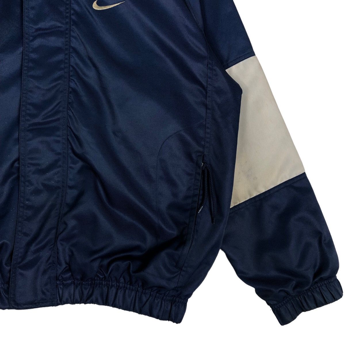Nike 🔥Vintage Bomber Jacket Nike Big Logo Swoosh Size US M / EU 48-50 / 2 - 4 Thumbnail