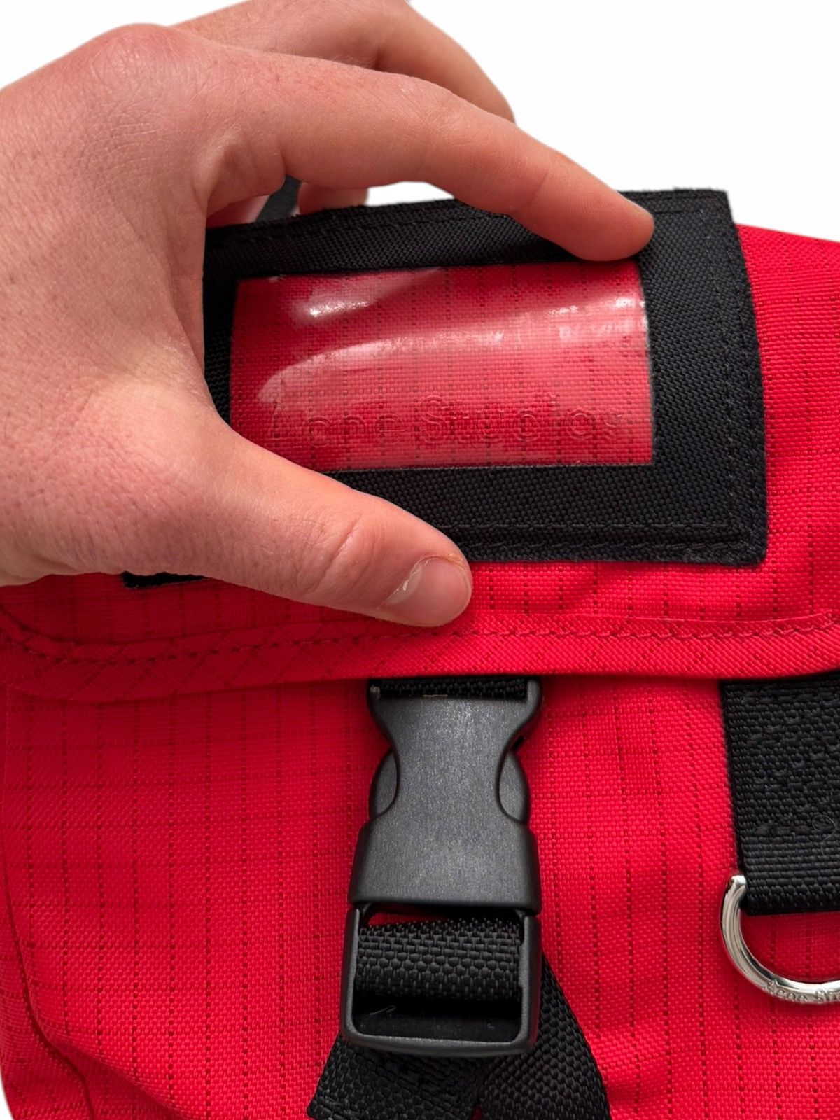 Acne Studios Ripstop Water Resistant Red Crossbody Bag Size ONE SIZE - 2 Thumbnail