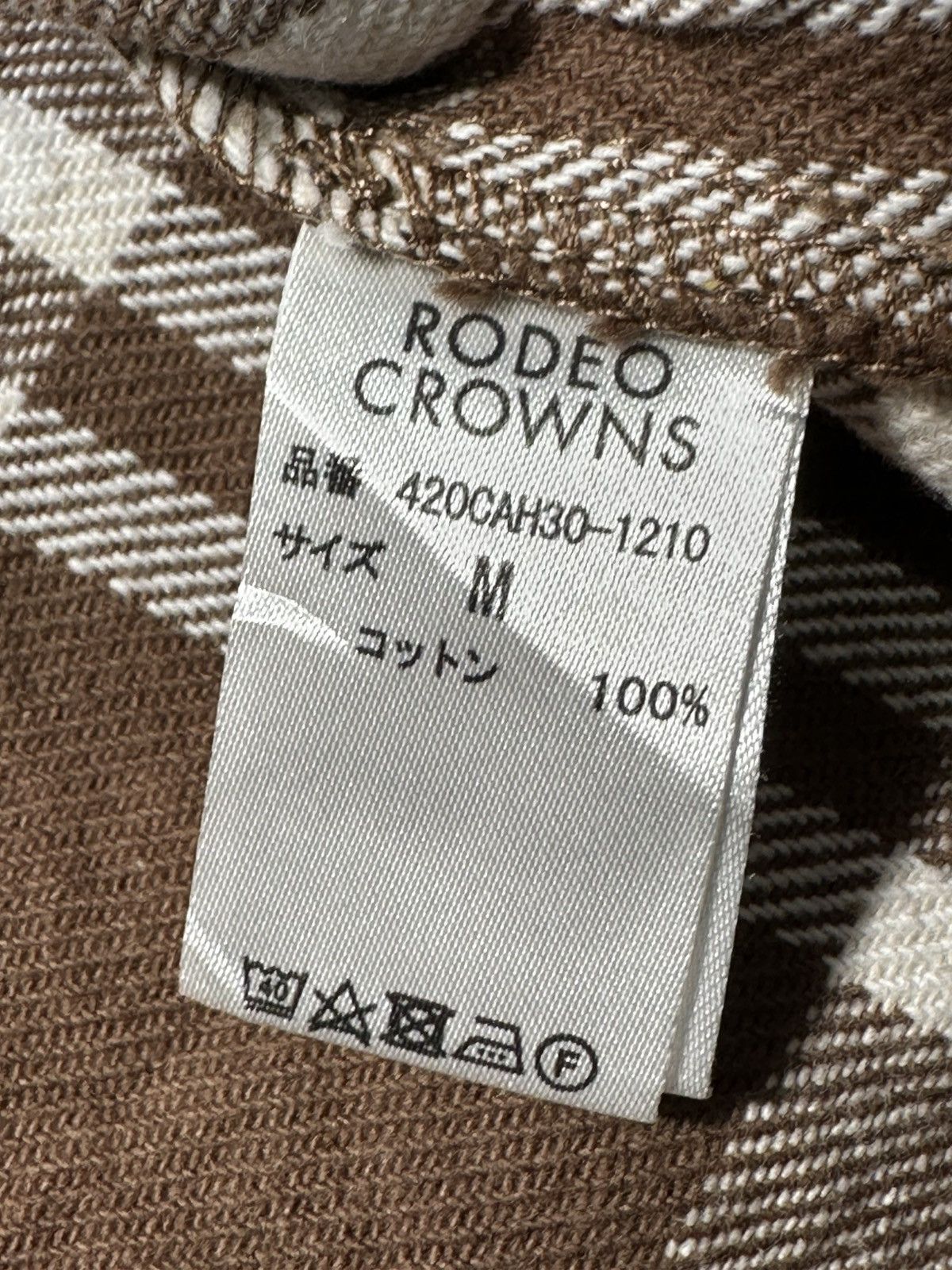Japanese Brand Rodeo Crowns oversized boxy checked flannel shirt Size US XXL / EU 58 / 5 - 7 Thumbnail