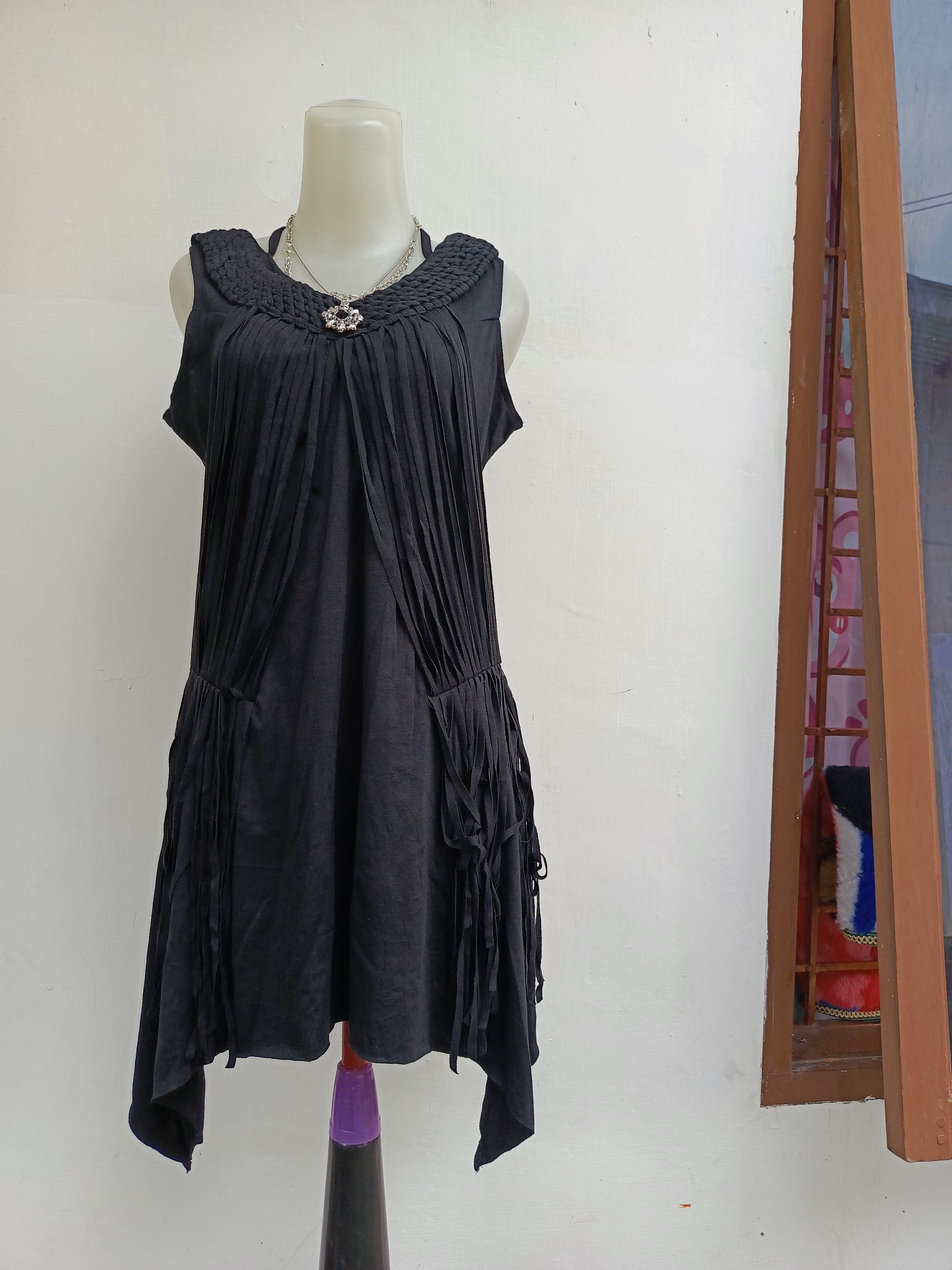Japanese Brand Mage Avant Garde Sleeveless Dress Size L / US 10 / IT 46 - 1 Thumbnail