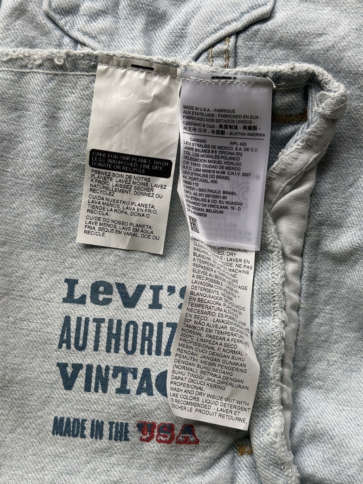 Awake NY × Levi's Levi’s x Awake NY Patchwork Denim Jacket M authentic vintage Size US M / EU 48-50 / 2 - 10 Thumbnail