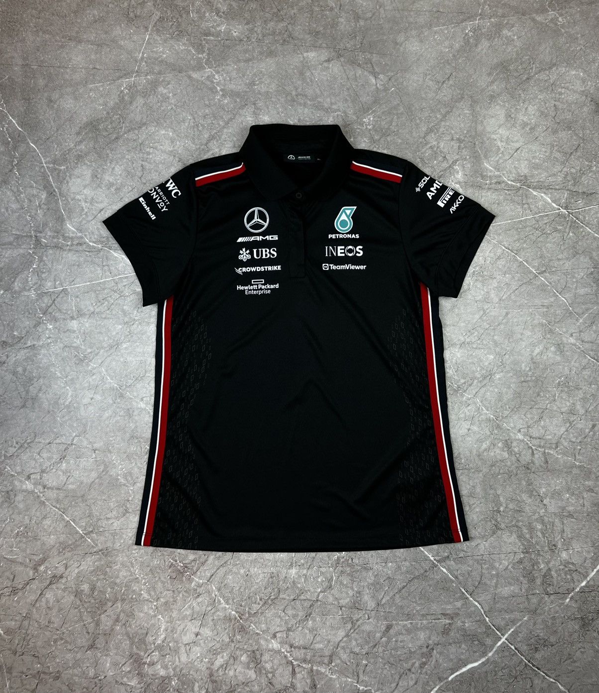 Mercedes-Benz × Tommy Hilfiger Mercedes Benz AMG Polo Petronas Size L Size US L / EU 52-54 / 3 - 2 Thumbnail