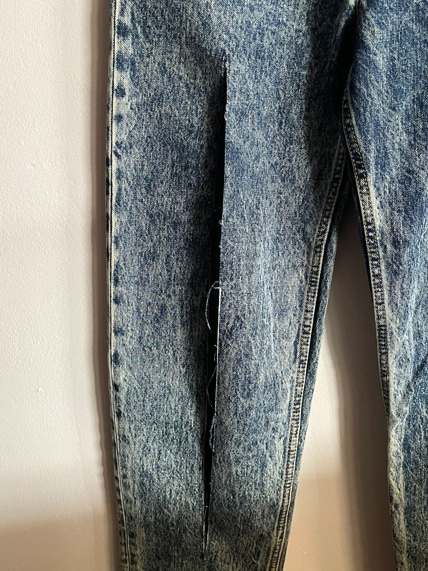 Maison Margiela Maison Margiela Cut jeans with a knife jeans 2501-Nextarrow Size US 38 / EU 54 - 2 Thumbnail