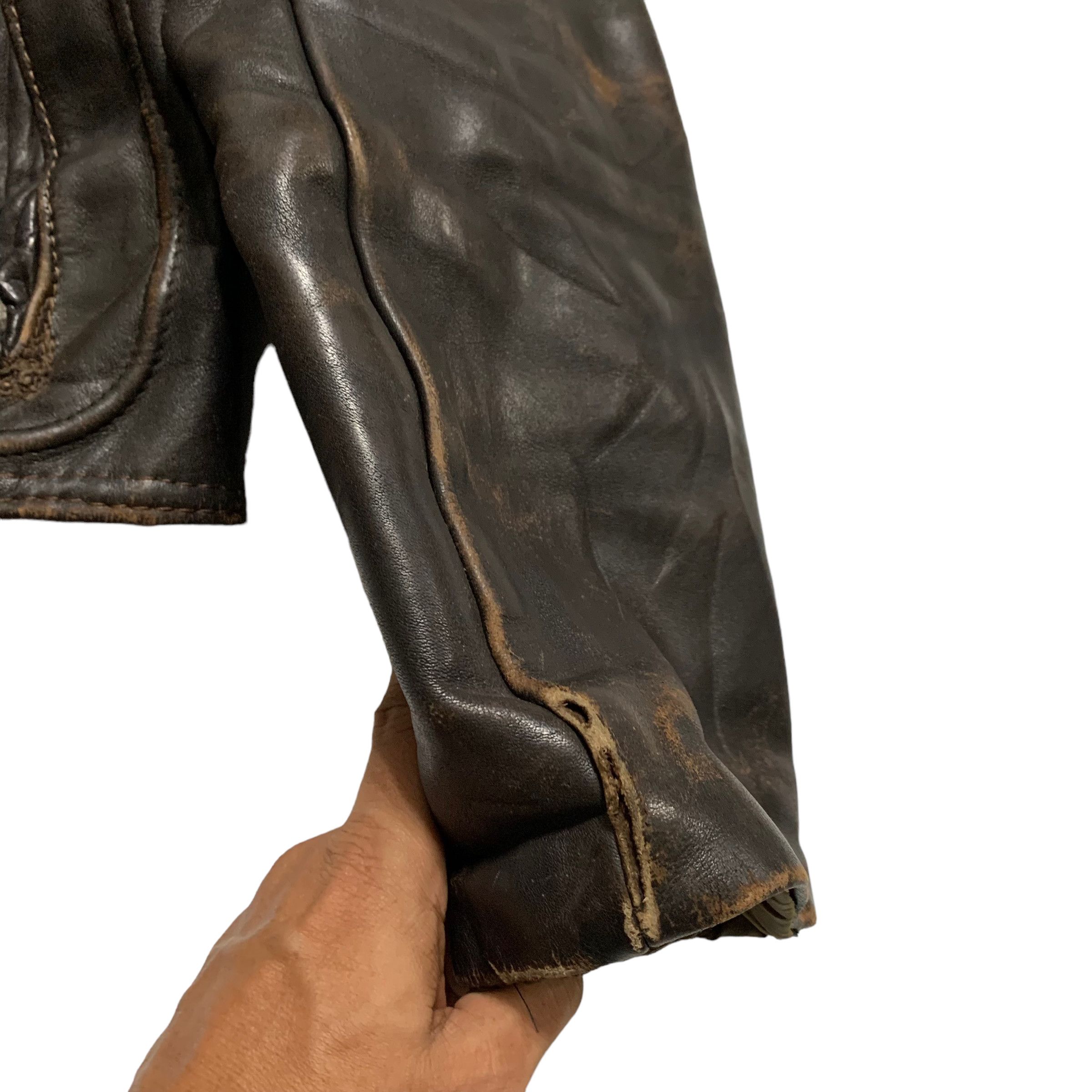 Schott Vintage Schott Leather Jacket Size US M / EU 48-50 / 2 - 9 Thumbnail
