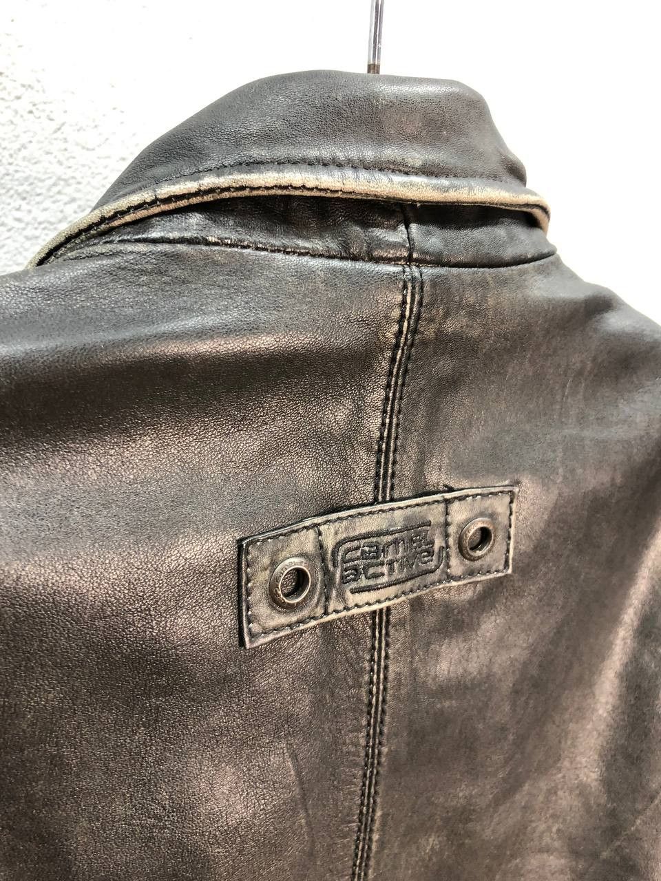 Camel Camel Active leather mens Jacket 50 / Large Size US L / EU 52-54 / 3 - 13 Thumbnail