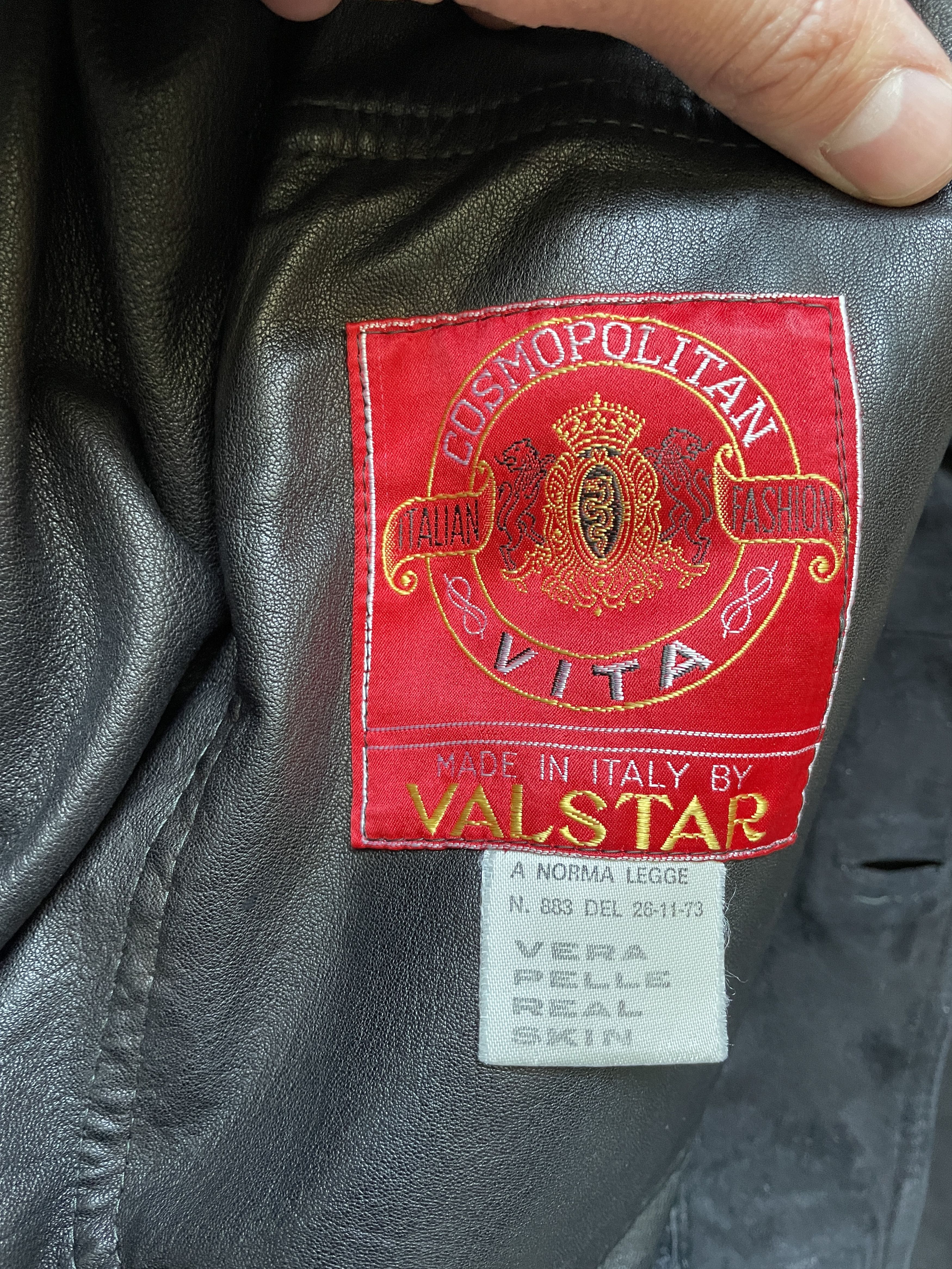 Valstar VALSTAR VALSTARINO MADE IN ITALY BLACK SUEDE BOMBER Size US L / EU 52-54 / 3 - 3 Thumbnail
