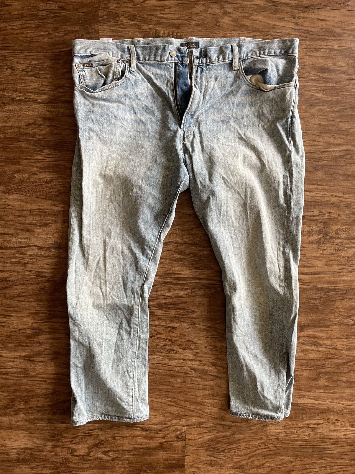 image of Polo Ralph Lauren x Vintage Light Blue Polo Jeans, Men's (Size 40)
