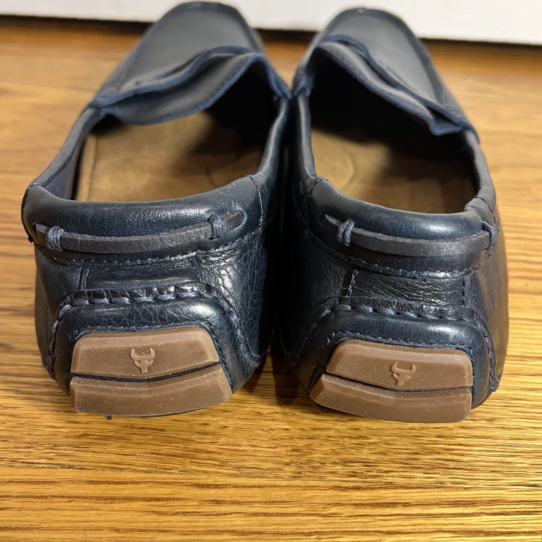 Penn H.S. Trask Dawson Penny Loafers Size 9.5 Blue Casual Slip-On Mens Size US 9.5 / EU 42-43 - 4 Thumbnail