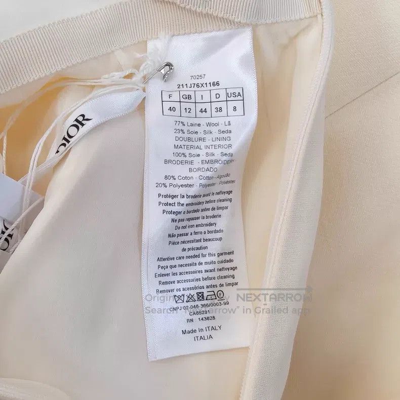 Dior Dior Half skirt Size 26" / US 2 / IT 38 - 4 Thumbnail