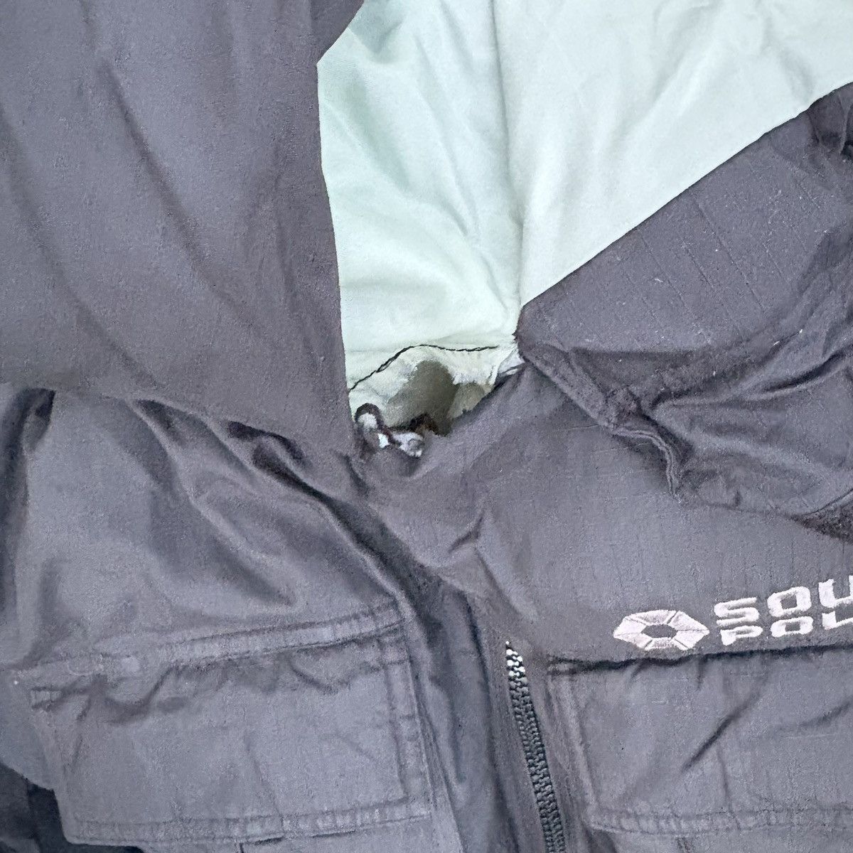 Southpole South Pole Vintage Hooded Puffer Jacket Size US L / EU 52-54 / 3 - 8 Thumbnail