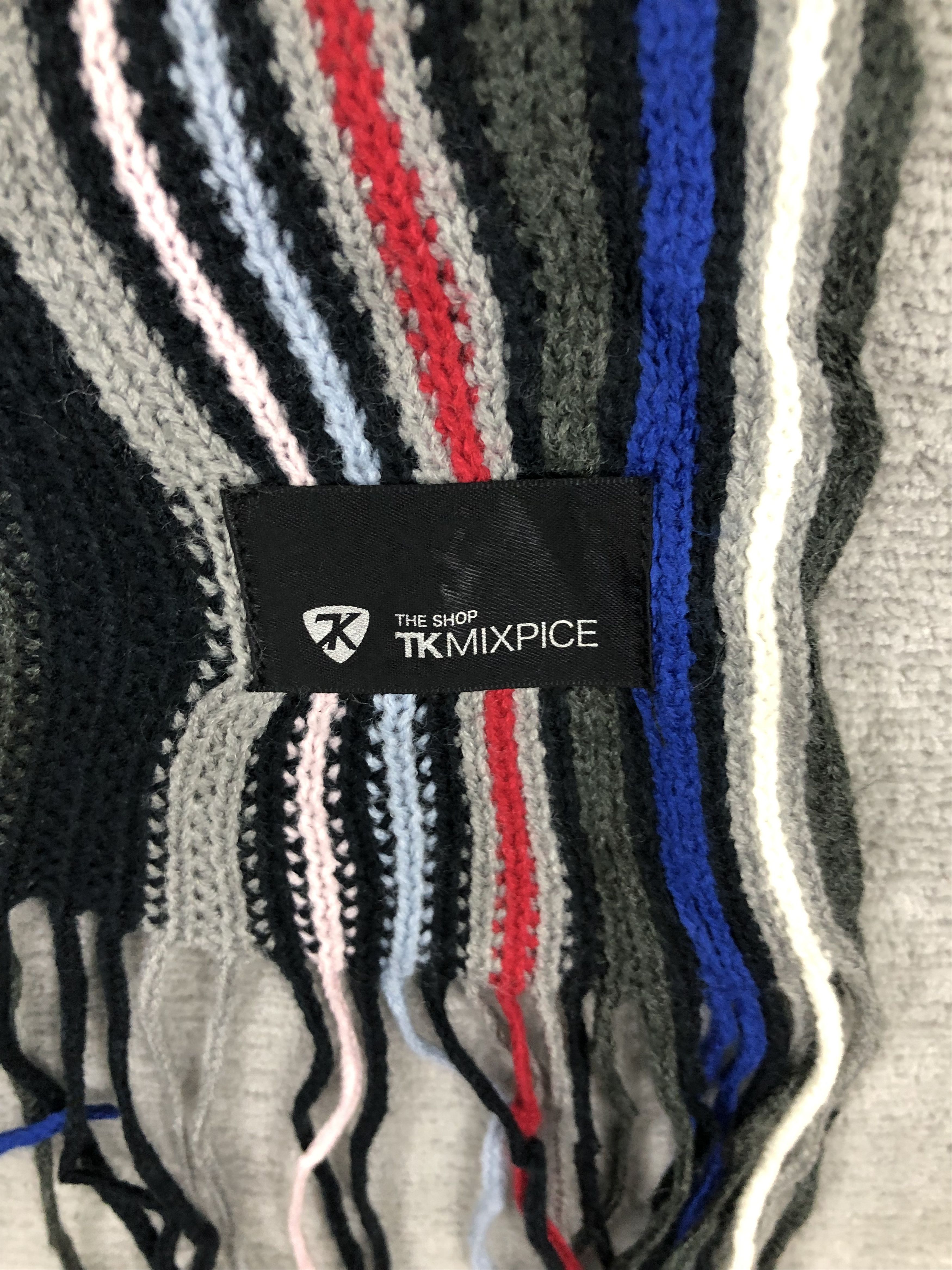 Japanese Brand TK Mixpice Multicolor Muffler Scarf Neck scarf Winter Size ONE SIZE - 6 Thumbnail