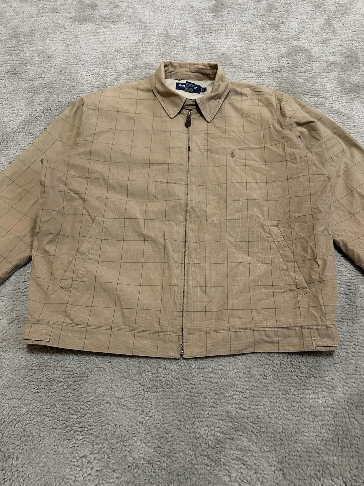 Polo Ralph Lauren Vintage Polo Ralph Lauren Gold Bomber Sz L Size US L / EU 52-54 / 3 - 4 Thumbnail