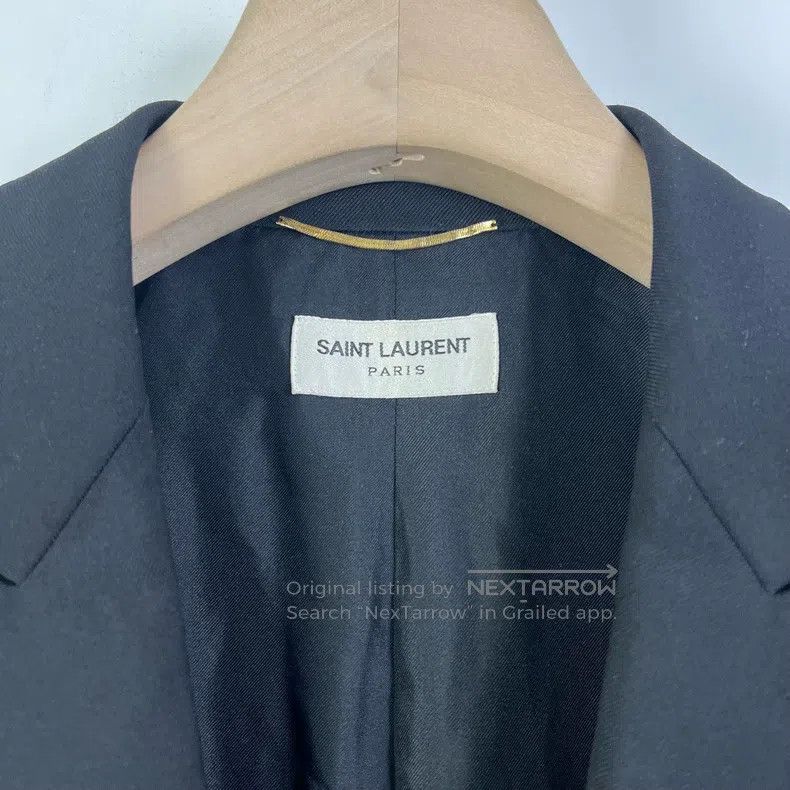 Saint Laurent Paris Saint Laurent Paris Classic Black Smoking Suit Size XS / US 0-2 / IT 36-38 - 3 Thumbnail