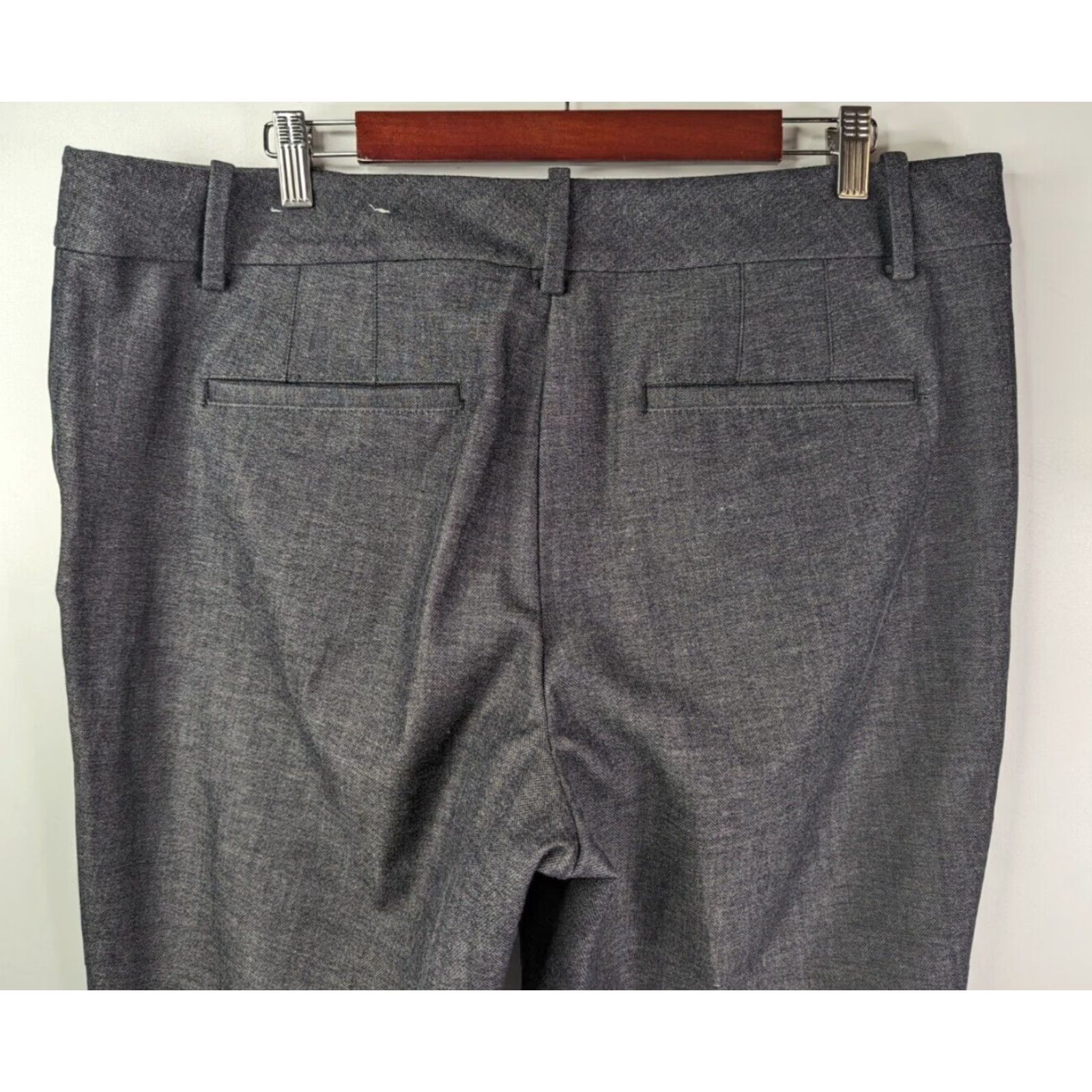 Ann Taylor NWT Ann Taylor Factory Straight Pants Trousers in Modern Size 16 Grey Size 38" / US 16 / IT 52 - 5 Thumbnail