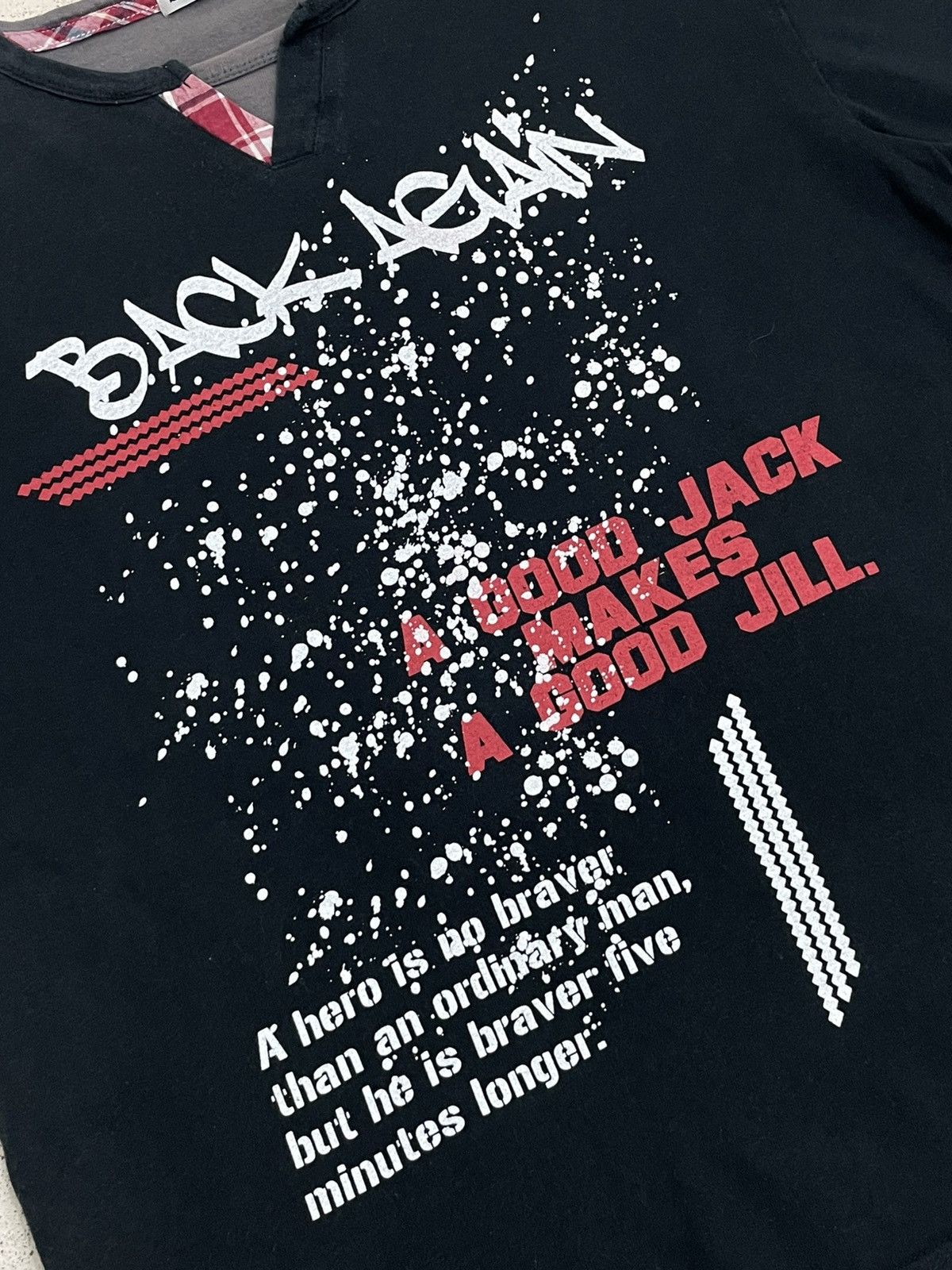 14th Addiction × 20471120 × KMRii Sorridiere Sunfaded Back Again Jill Poem Life Religion Y2K Size US L / EU 52-54 / 3 - 8 Thumbnail