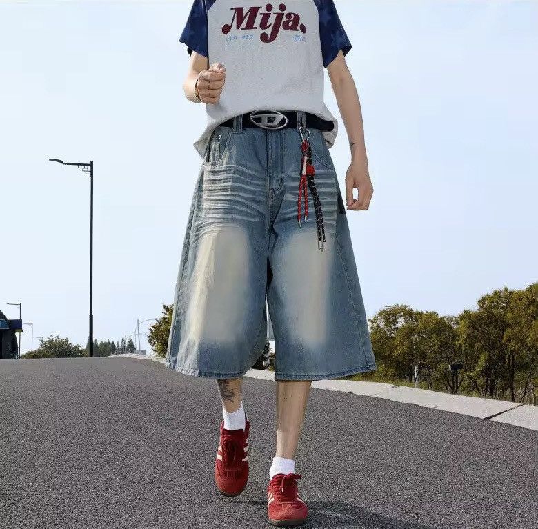 Designer × Vintage Streetwear Baggy Loose Utility Outdoor Shorts Size US 30 / EU 46 - 2 Thumbnail