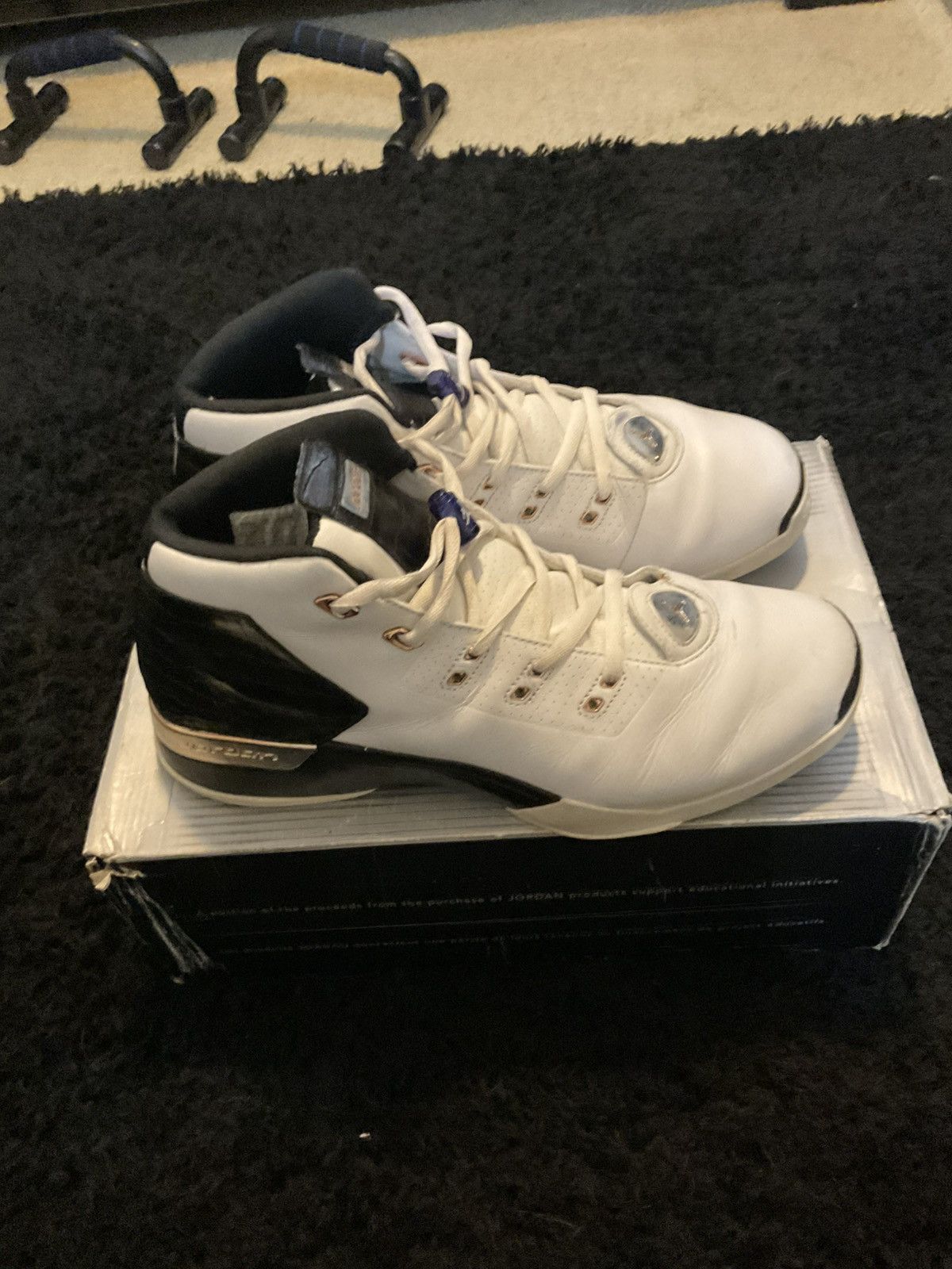 Jordan Brand Nike Air Jordan 17+ OG Copper 2002 w/ Box Size US 13 / EU 46 - 3 Thumbnail
