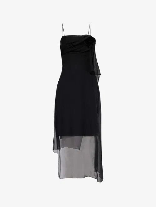 Givenchy o1w1db10126 Dress in Black Size XS / US 0-2 / IT 36-38 - 1 Thumbnail