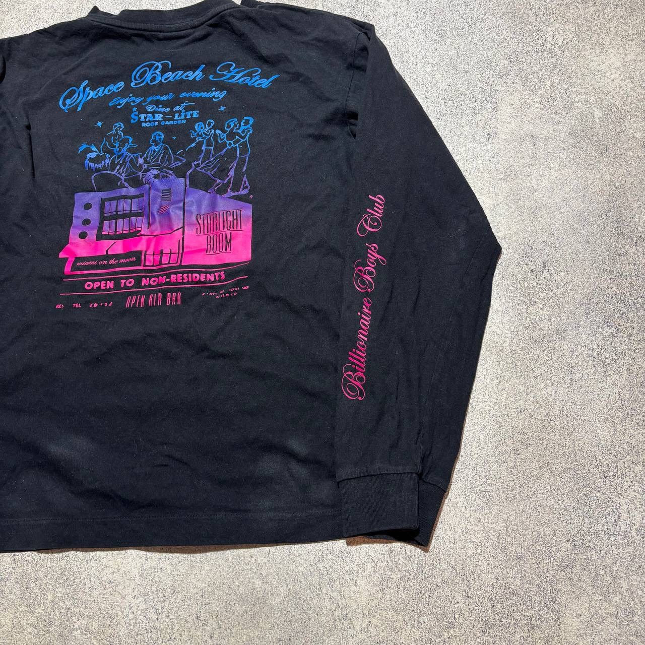 Billionaire Boys Club Billionaire Boys Club Space Beach Hotel Big Logo Longsleeve Size US S / EU 44-46 / 1 - 10 Thumbnail