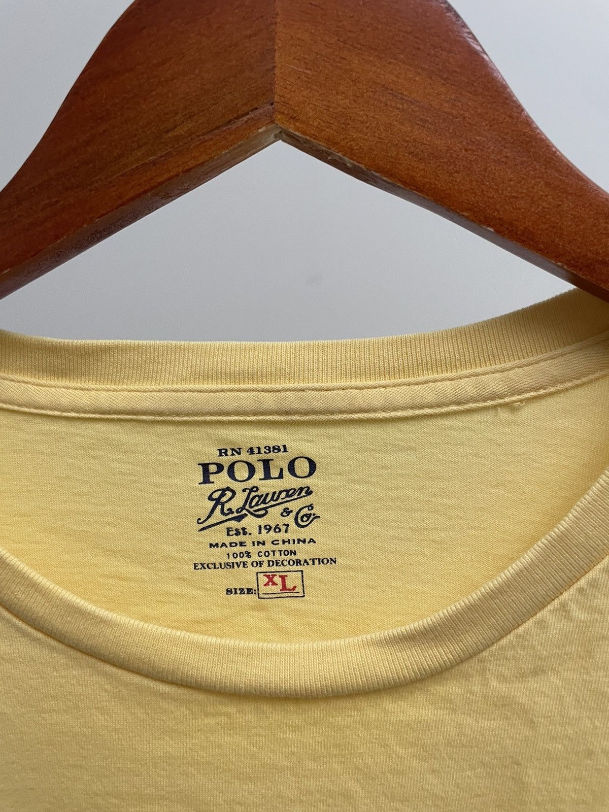 Polo Ralph Lauren Polo RL Single Stitch Blank Pocket Tee Shirt Unsoundrags Size US L / EU 52-54 / 3 - 3 Thumbnail