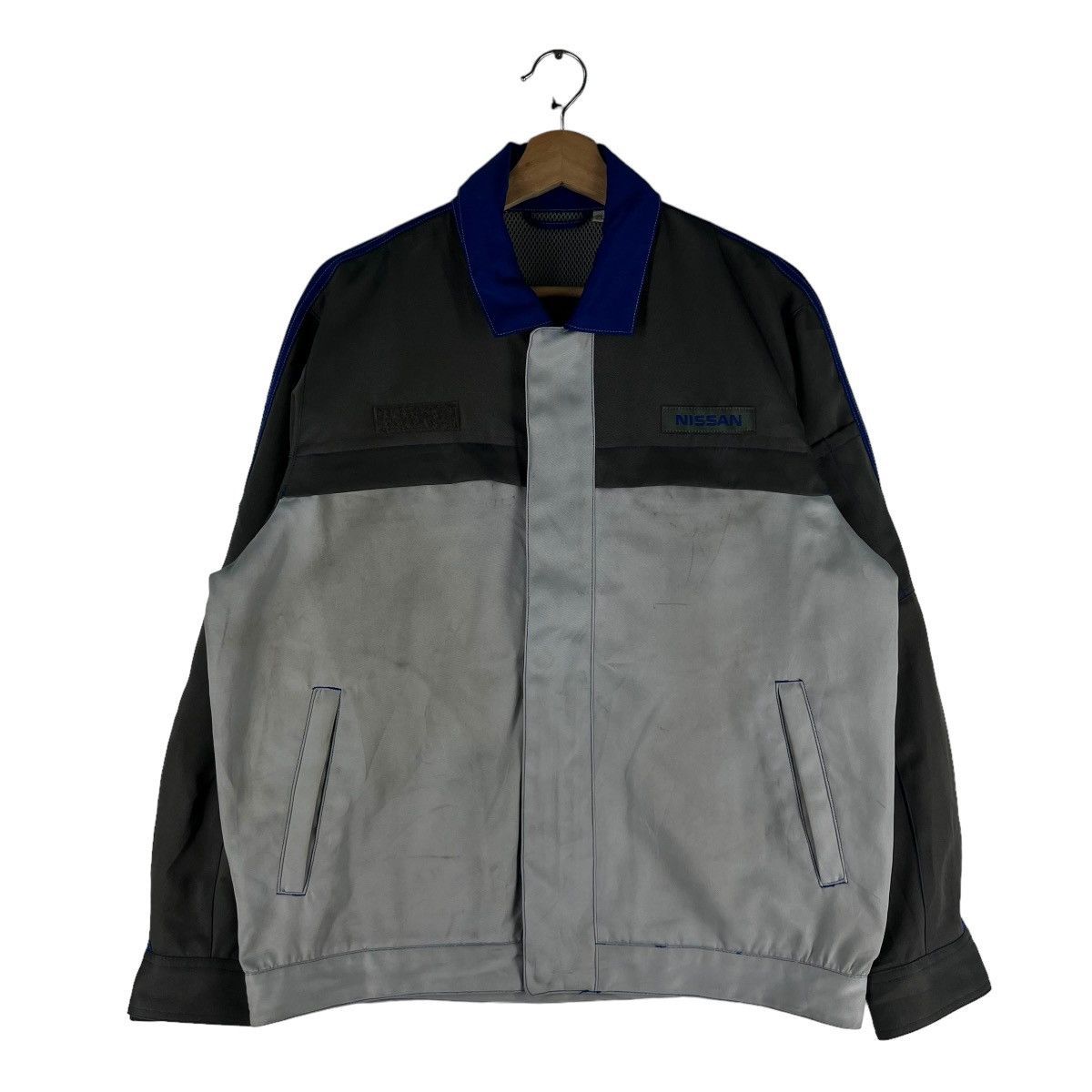 Japanese Brand × Vintage 🔥VINTAGE RACING WORK JACKET BOMBER DESIGN NISSAN BIG LOGO Size US L / EU 52-54 / 3 - 2 Thumbnail