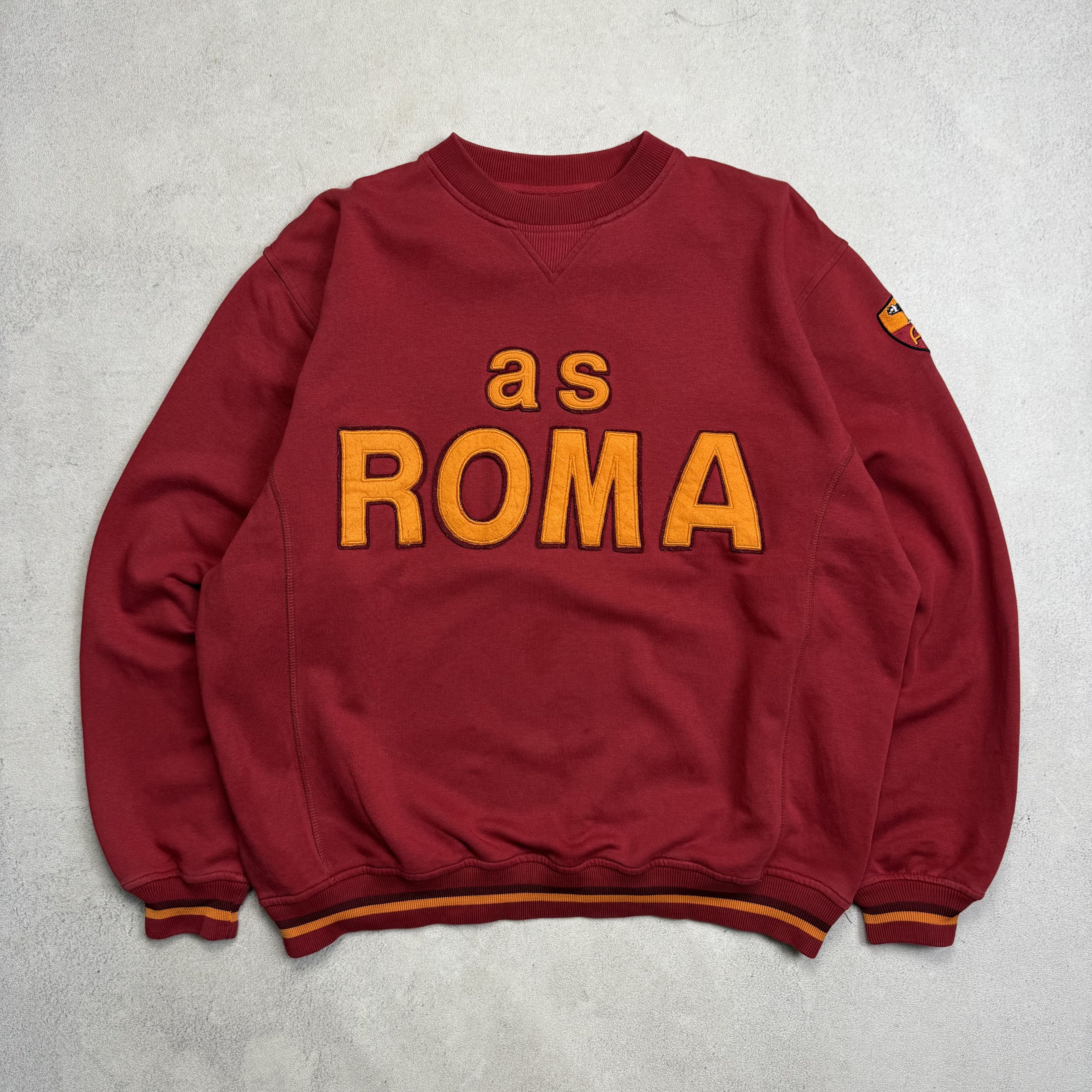 Kappa Vintage Kappa AS Roma Sweatshirt Crewneck Size US L / EU 52-54 / 3 - 1 Thumbnail
