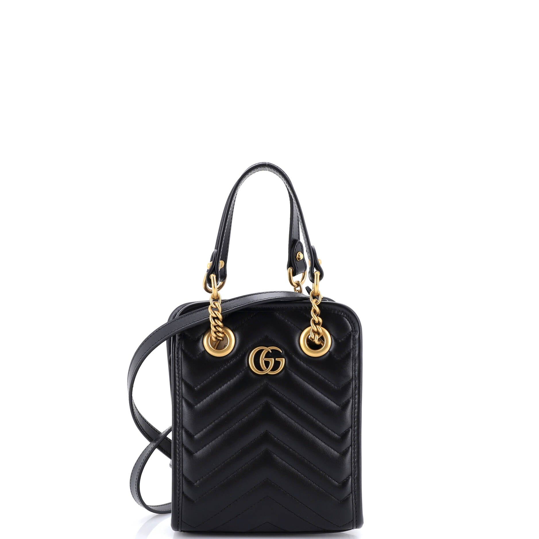 Gucci GG Marmont Handle Crossbody Bag Size ONE SIZE - 1 Thumbnail