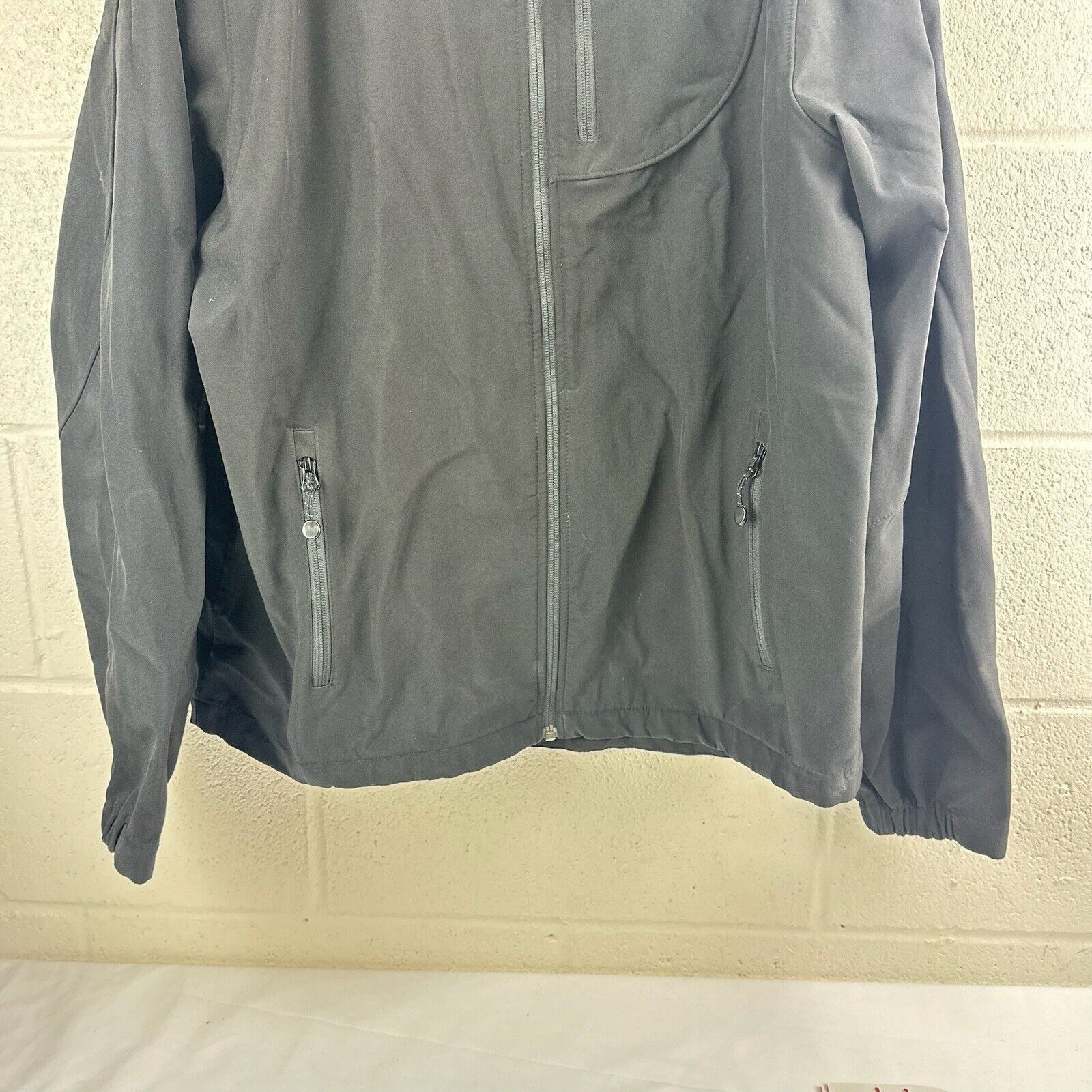Black Diamond BLACK DIAMOND Men Black Full Zip Mock Outdoor Climb Jacket L Size US L / EU 52-54 / 3 - 3 Thumbnail