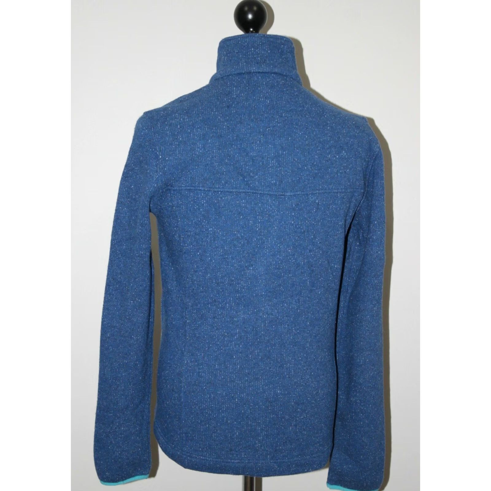 Vintage Sherpa blue full zip jumper jacket active wear Size S Mens Size US S / EU 44-46 / 1 - 6 Thumbnail