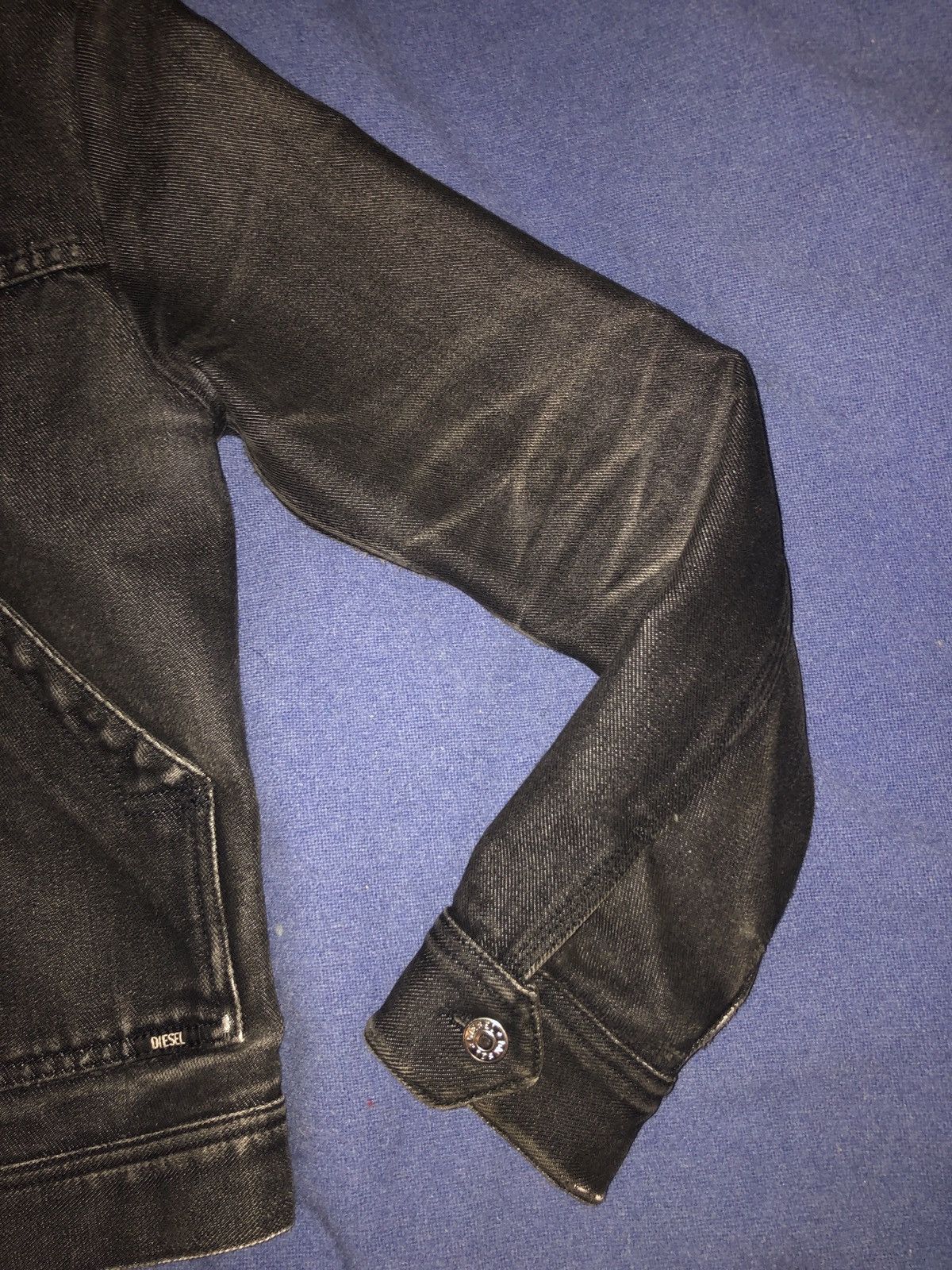 Diesel Diesel black denim jacket Size US S / EU 44-46 / 1 - 6 Thumbnail
